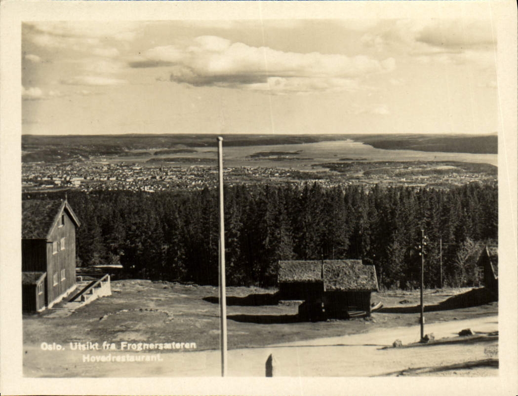 MODERN CARD Oslo Utsikt FRA