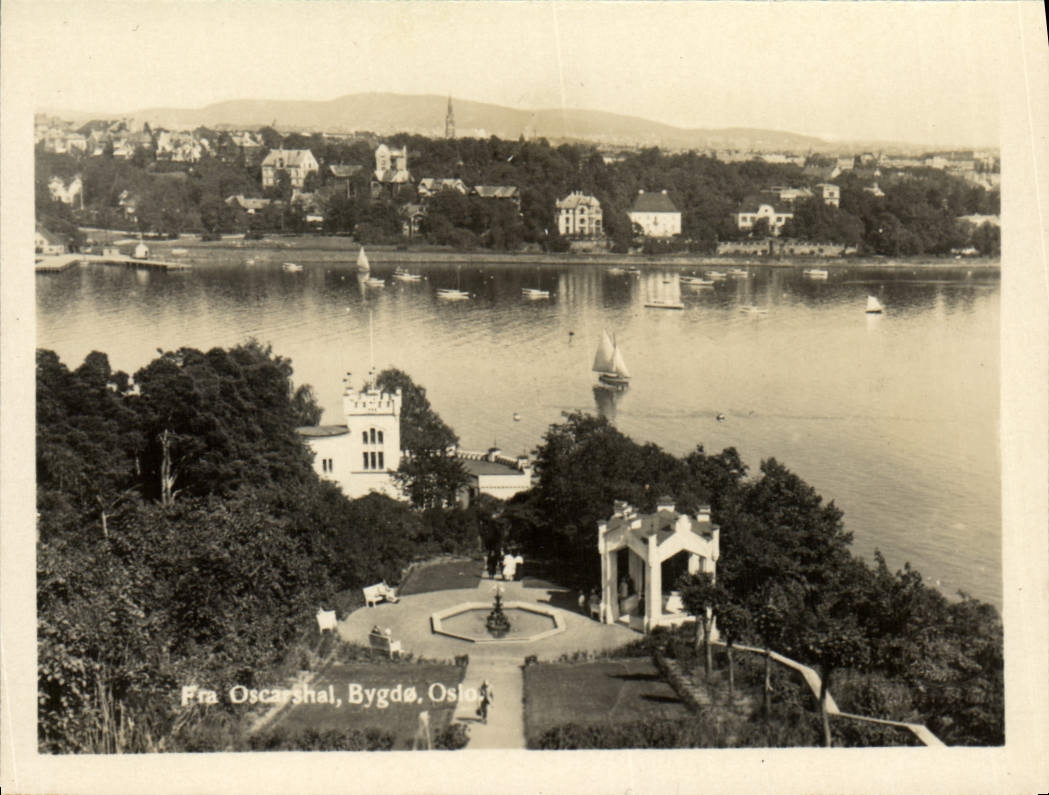 MODERN CARD FRA Oscarshal Bygds Oslo