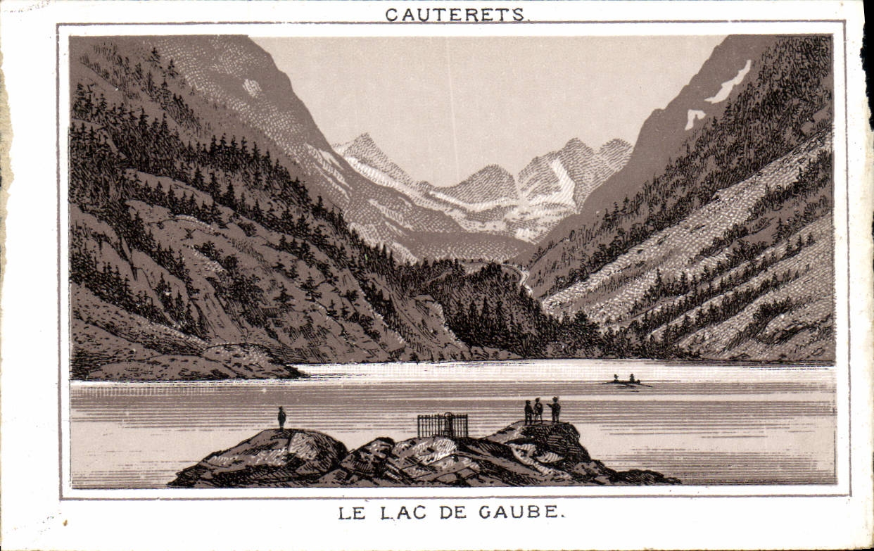 CPM Cauterets Le Lac De Gaube