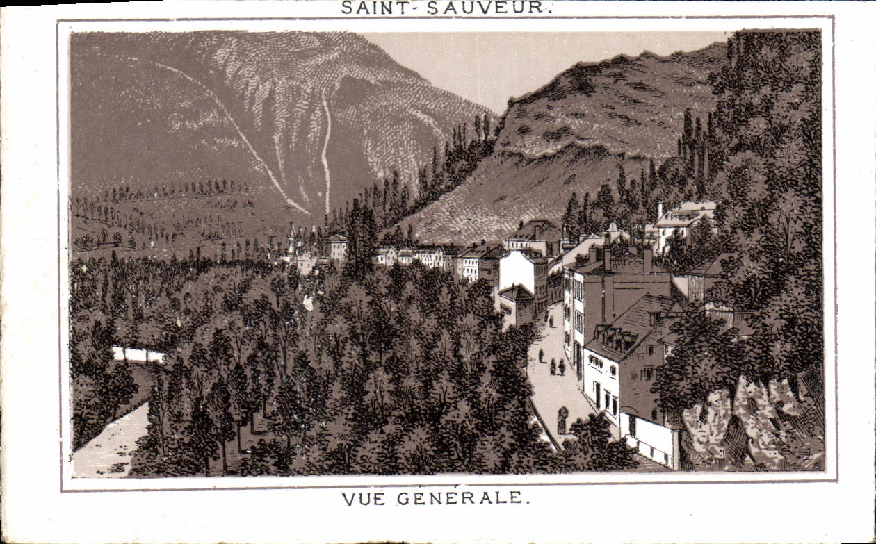 CPM Saint Sauveur Vue Generale