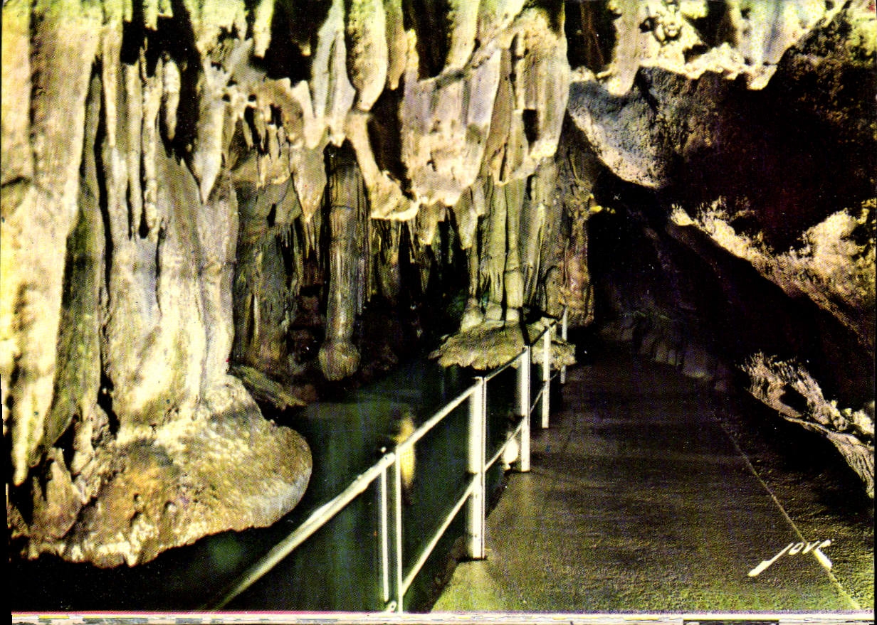 MODERN CARD the Caves De Betharram the Mushrooms Shifts