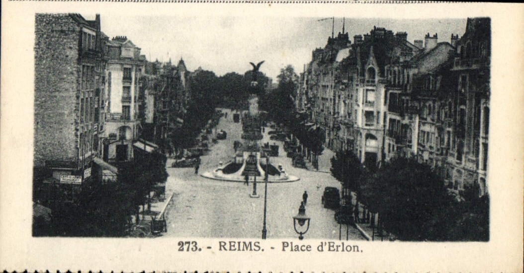 CPM Reims Place D'Erlon