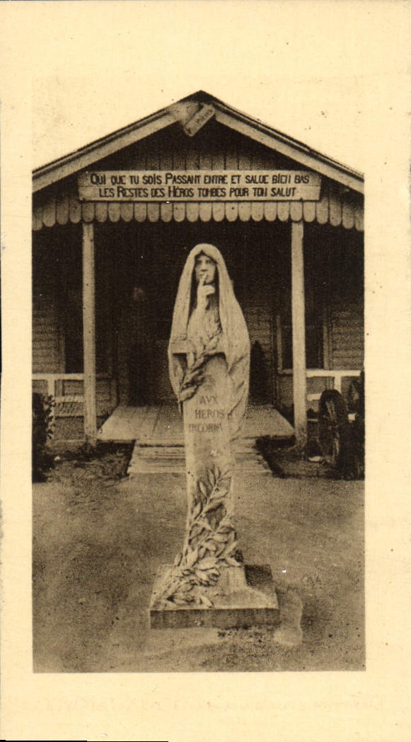 MODERN CARD Provisional Ossuary De Douaumont
