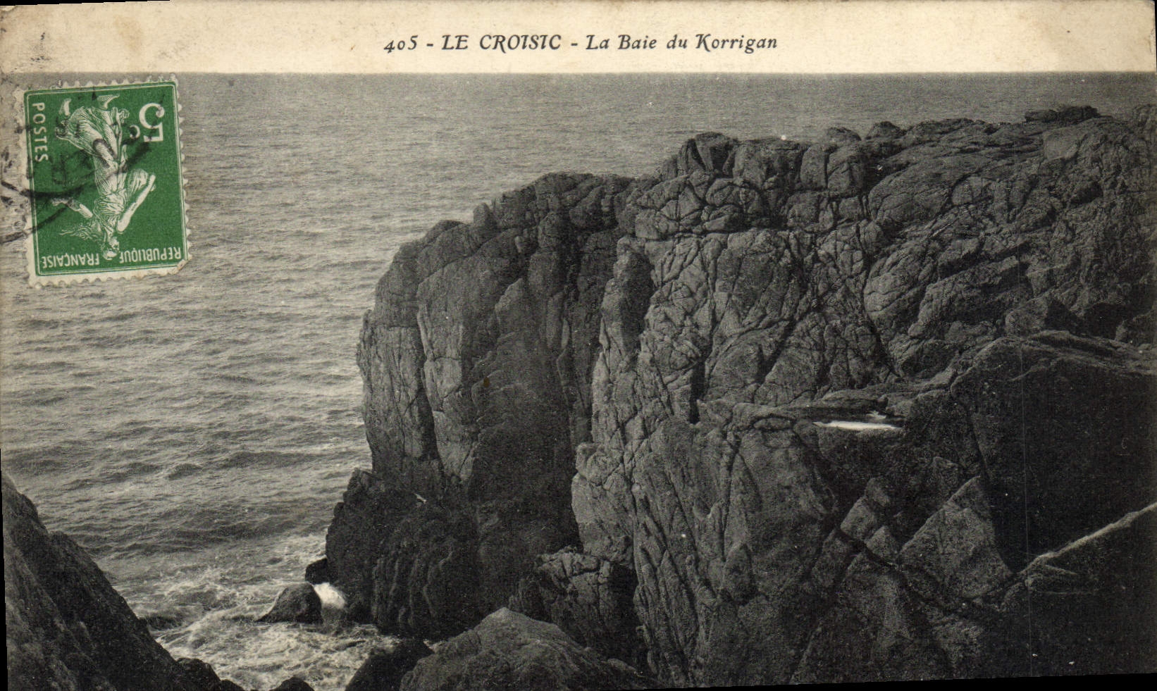 CPA Le Croisic La Baie Du Korrigan