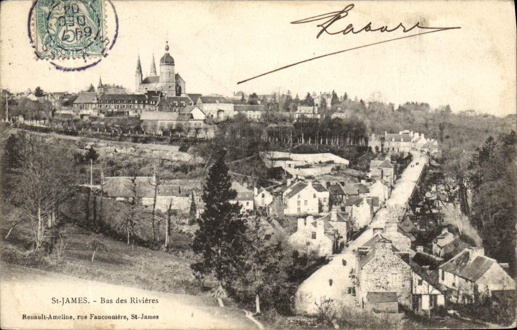 VINTAGE POSTCARD St Low James Of the Rivers