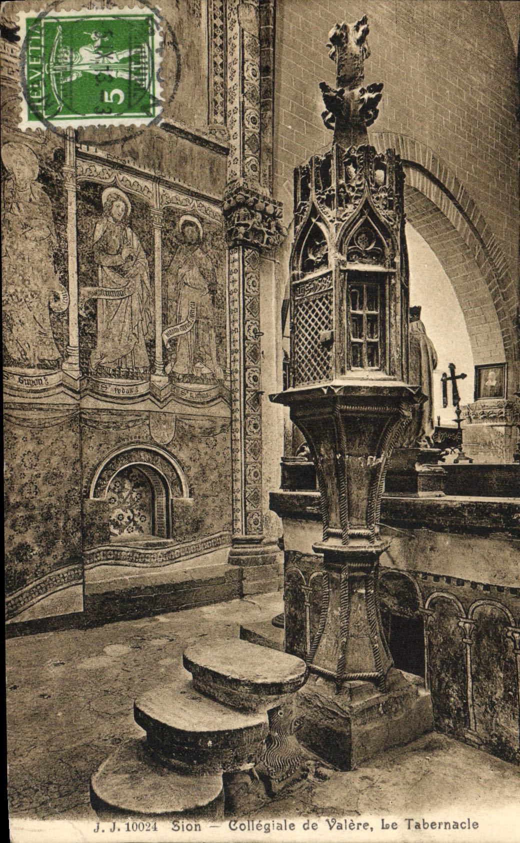 CPA Sion Collegiale de Valere le tabernacle 