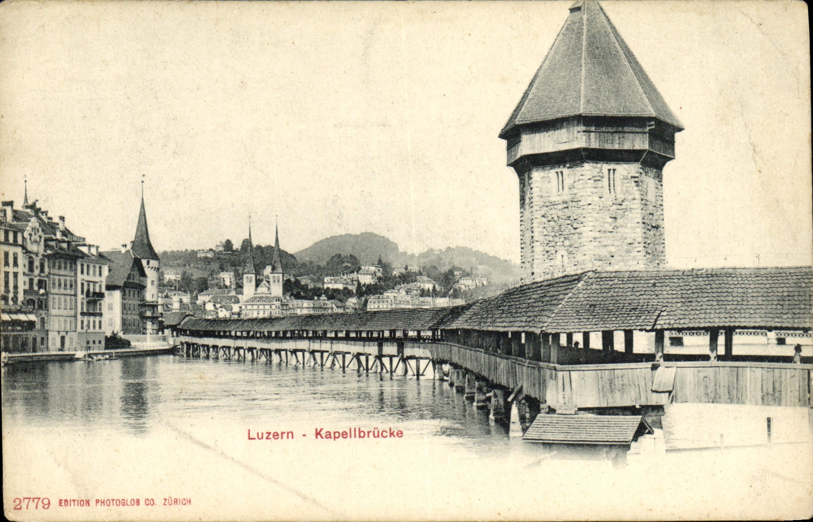 CPA Luzern Kapellbrucke