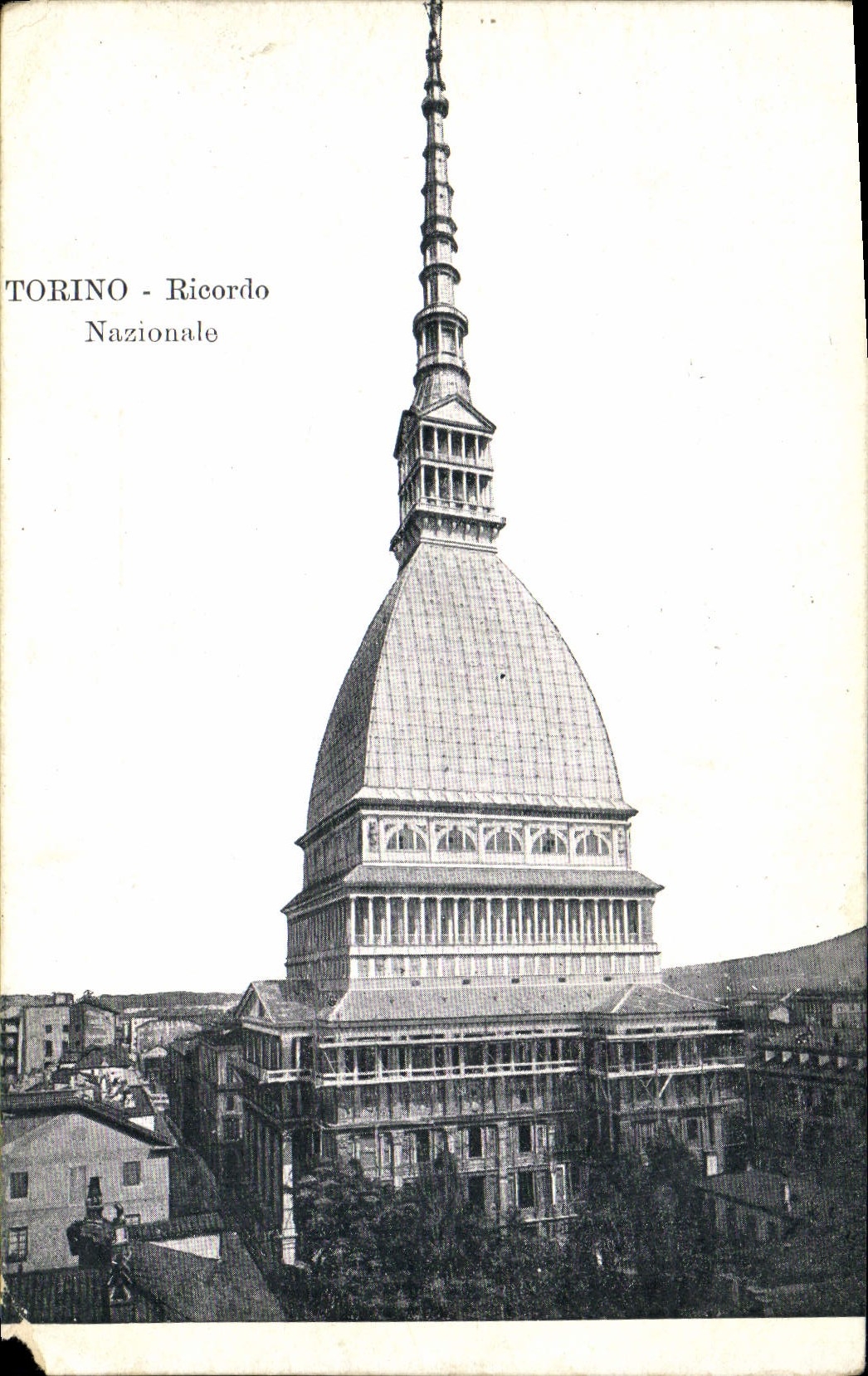 POSTAL Torino Ricordo Nazionale de la VENDIMIA