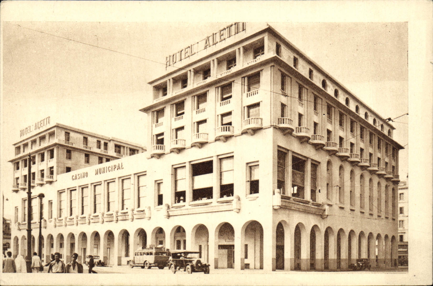 CPA Alger Hotel Aletti & Casino municipal