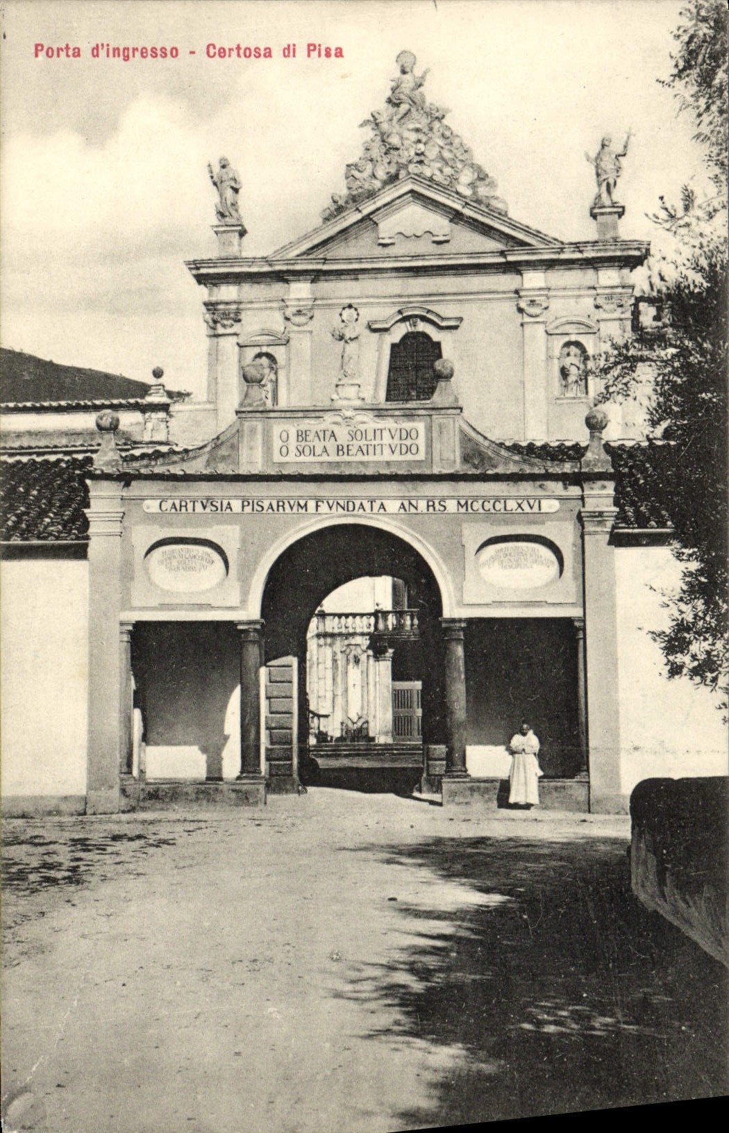CPA Pisa Porta d'Ingresso Certosa di Pisa