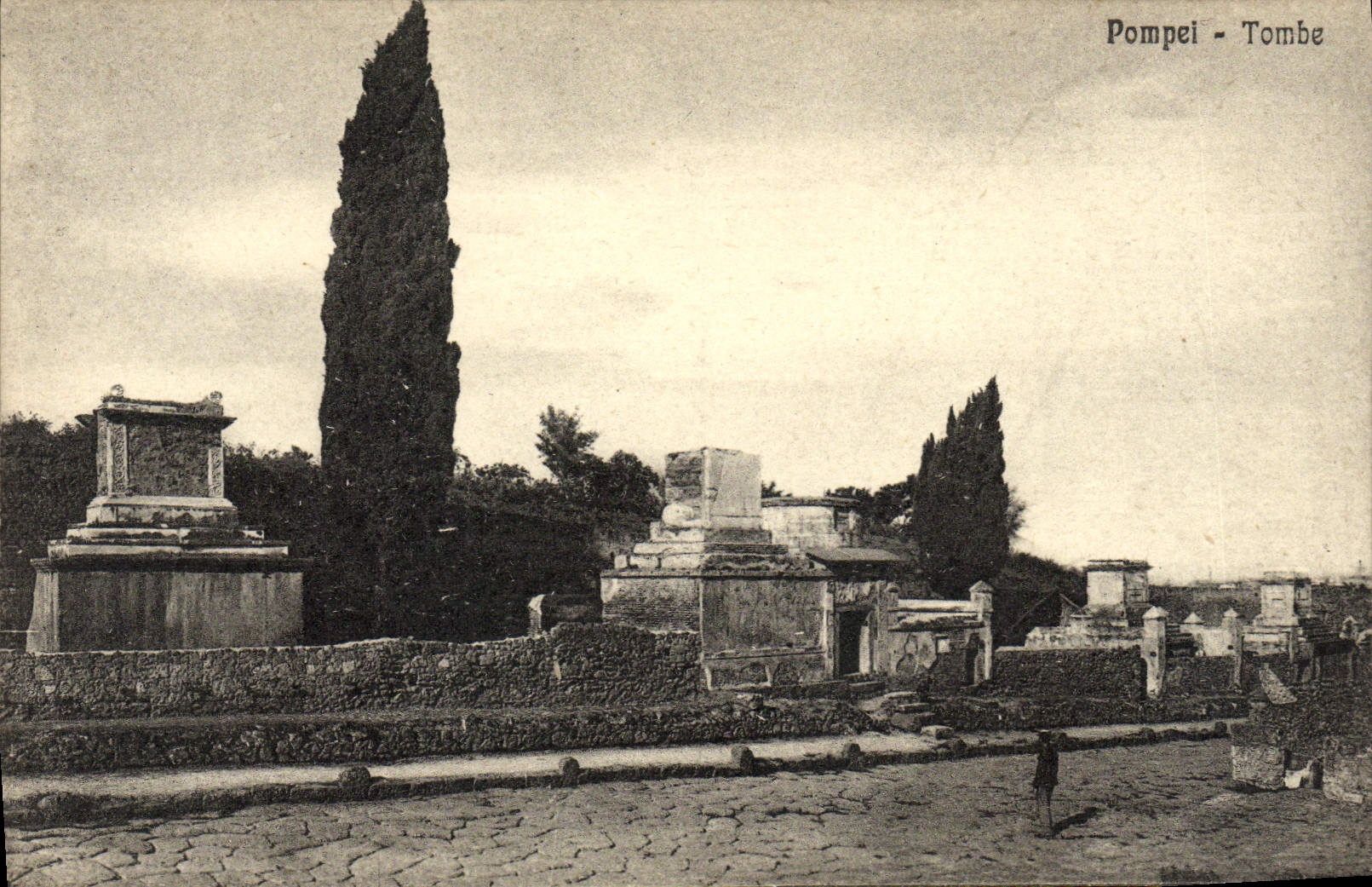 CPA Pompei Tombe