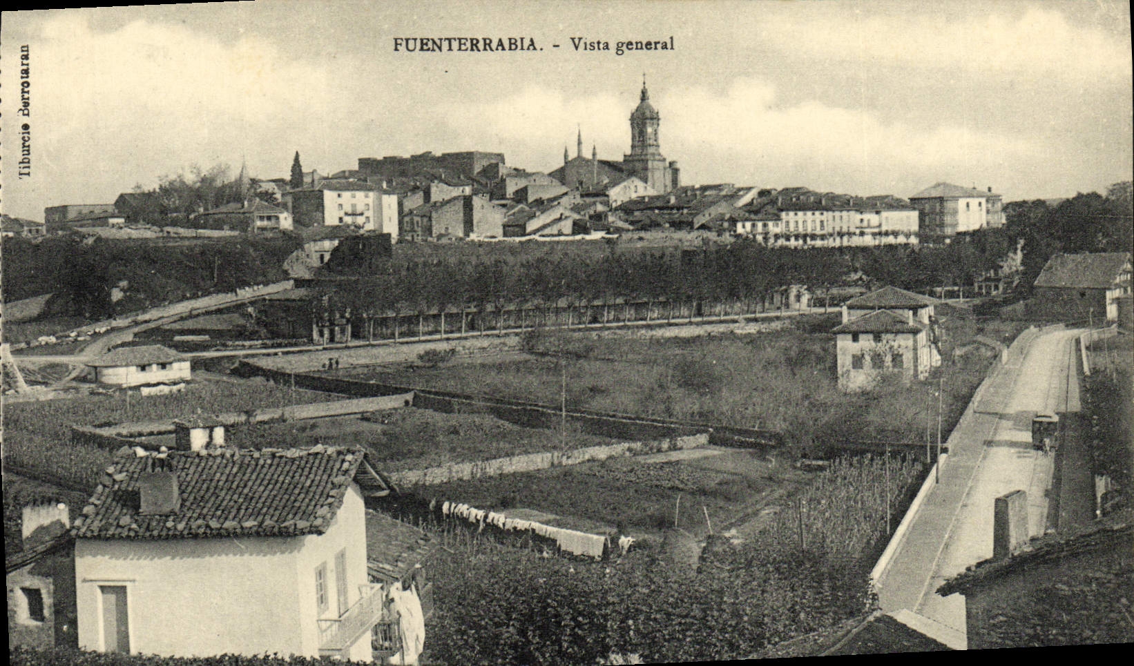 CPA Fuenterrabia Vista General