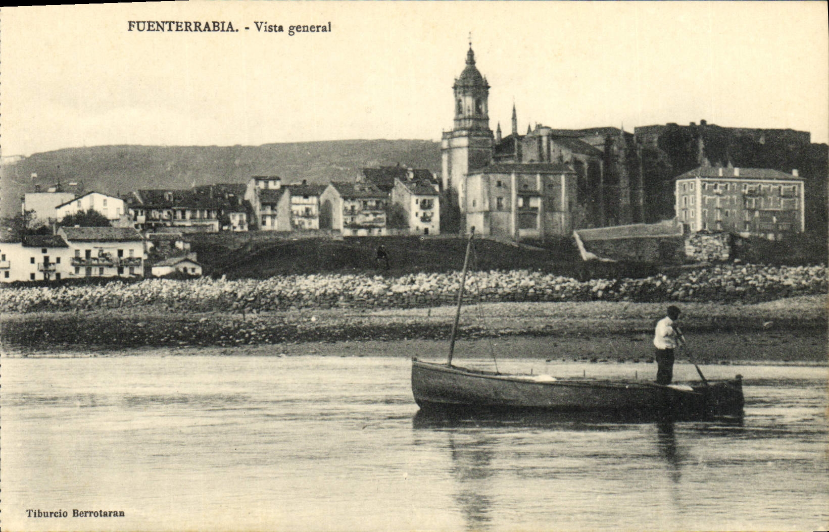 CPA Fuenterrabia Vista General