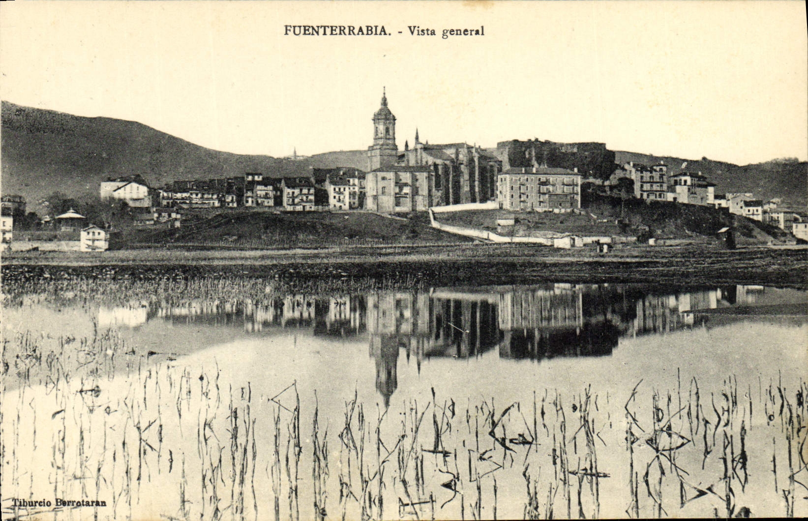 CPA Fuenterrabia Vista General