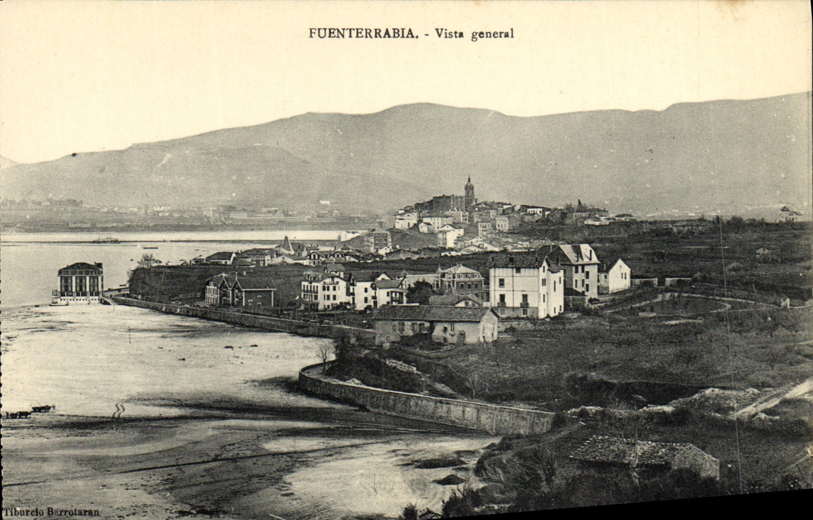 CPA Fuenterrabia Vista General