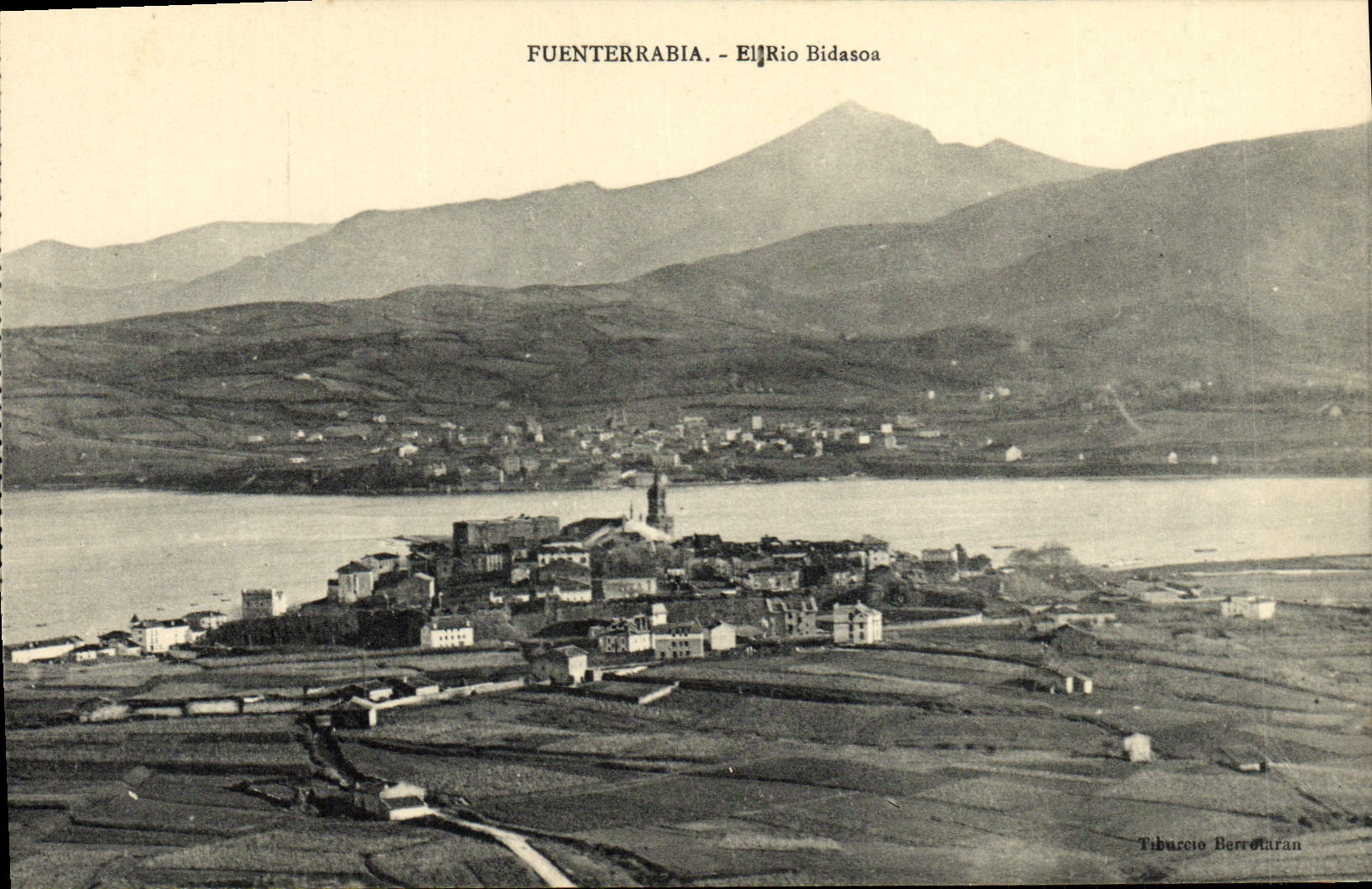 CPA Fuenterrabia El Rio Bidasoa