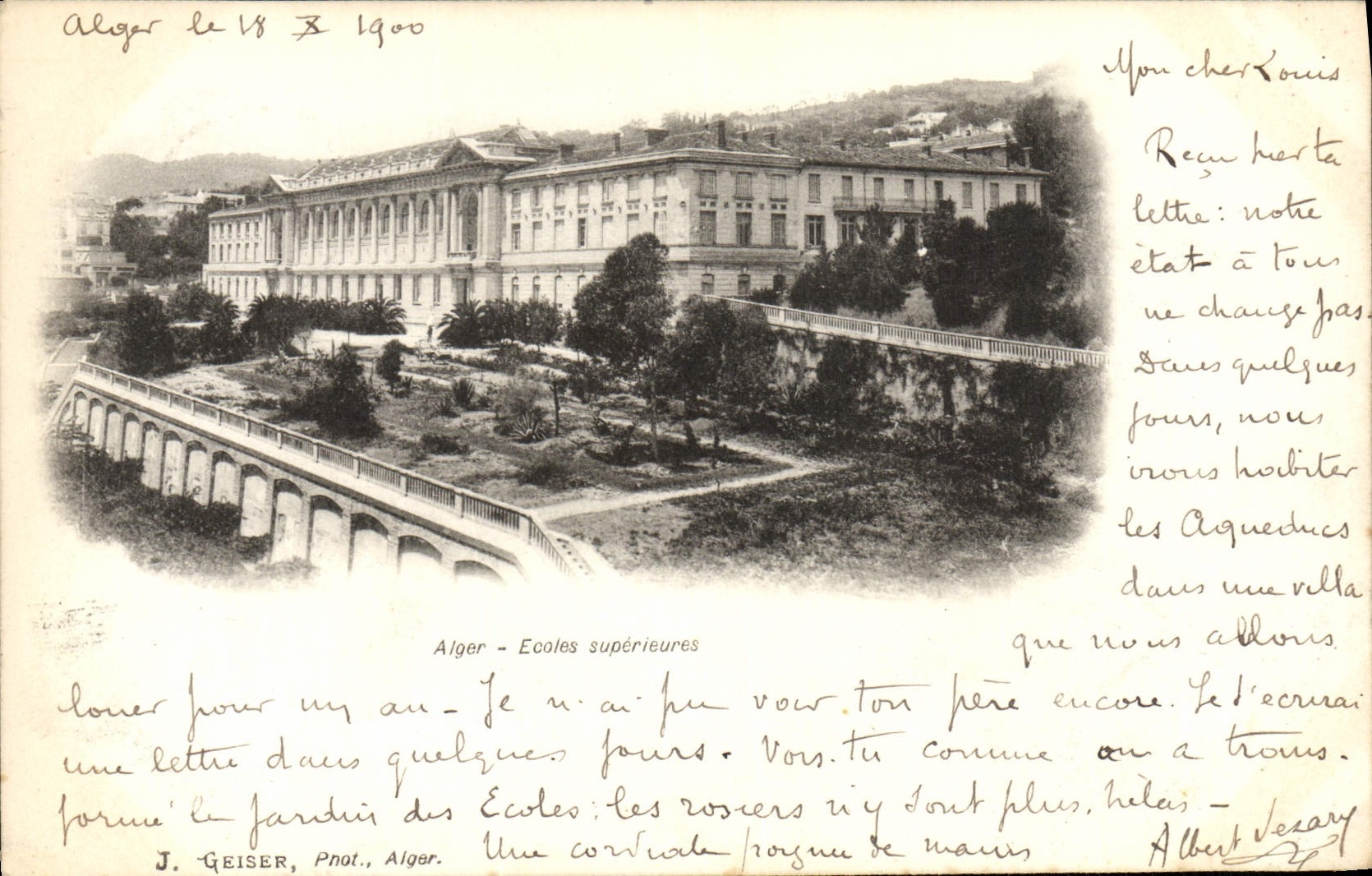 CPA Alger Ecofes Superieures