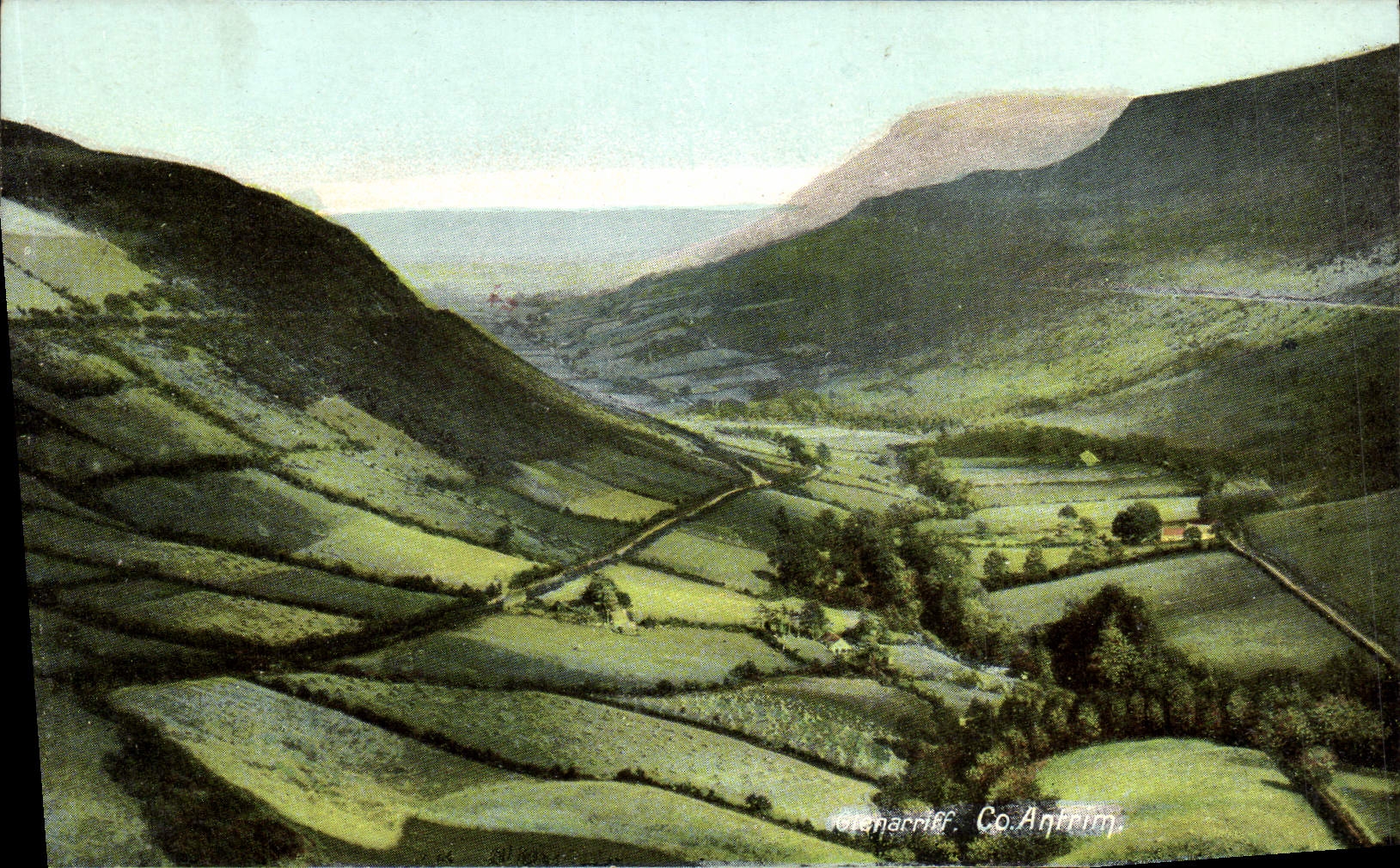 VINTAGE POSTCARD Glenarriff Co Antrim