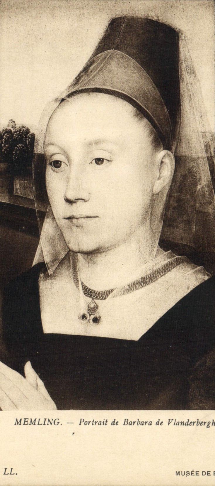 VINTAGE POSTCARD Memling Carried Of Barbara De Vlanderbergh