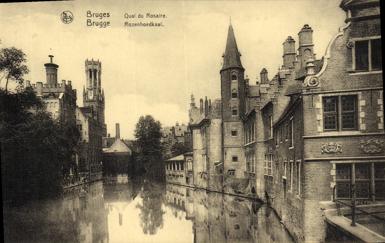 CPA Bruges Quai Du Rosaire 