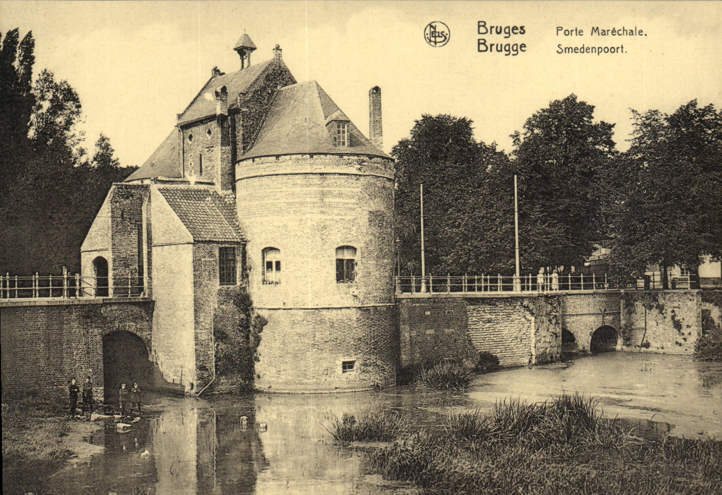 CPA Bruges Porte Marechale 