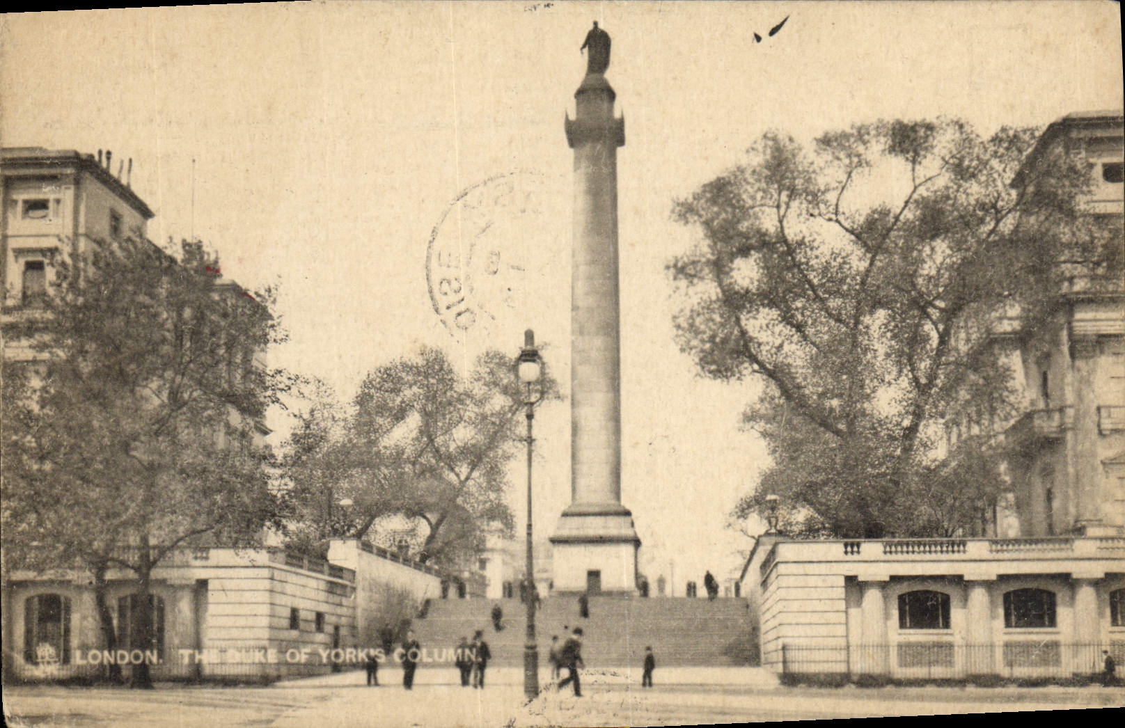 POSTAL Londres de la VENDIMIA el duque de Yorks Columin