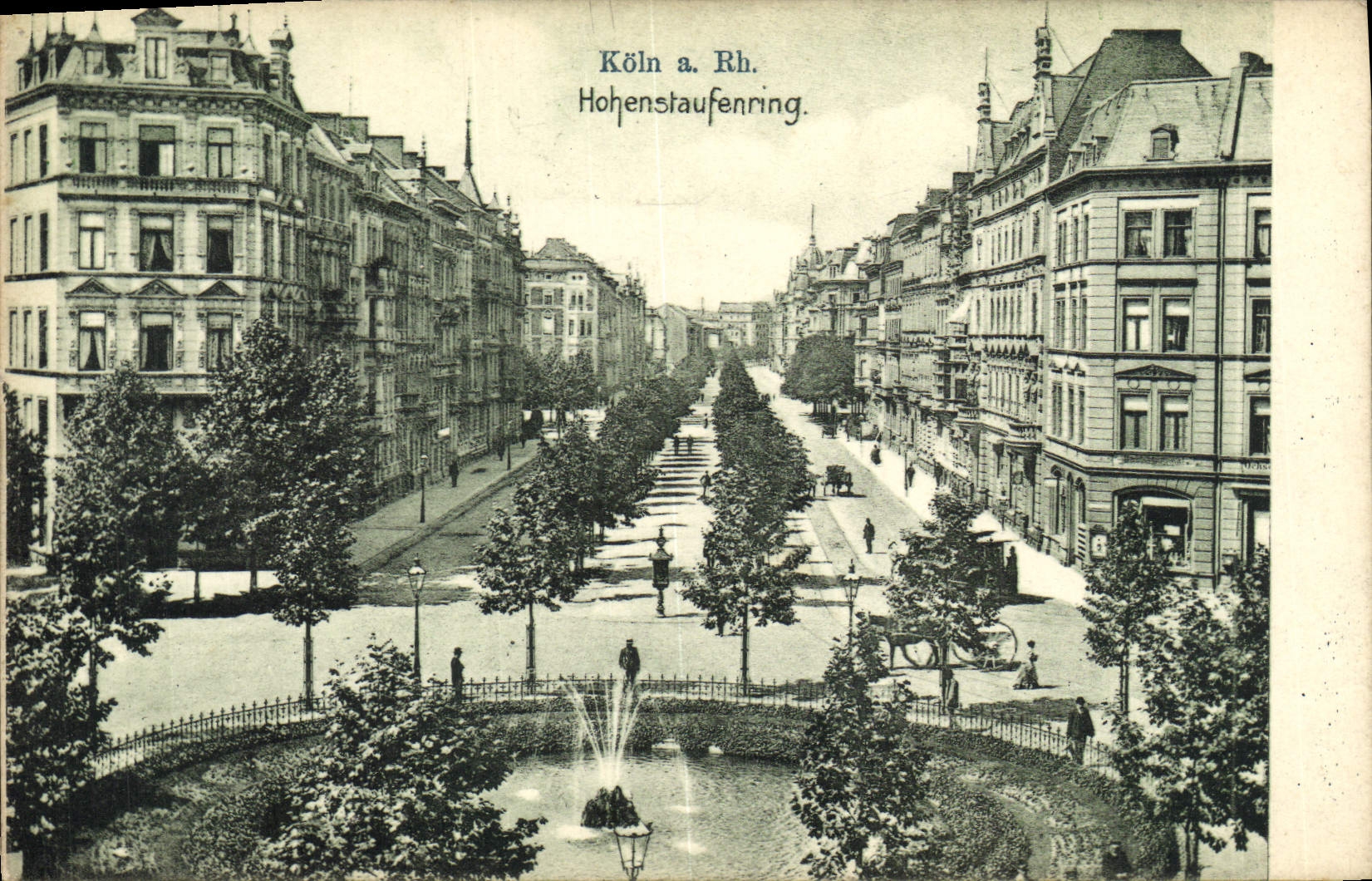 CPA Koln A Rh Hohenstaufenring