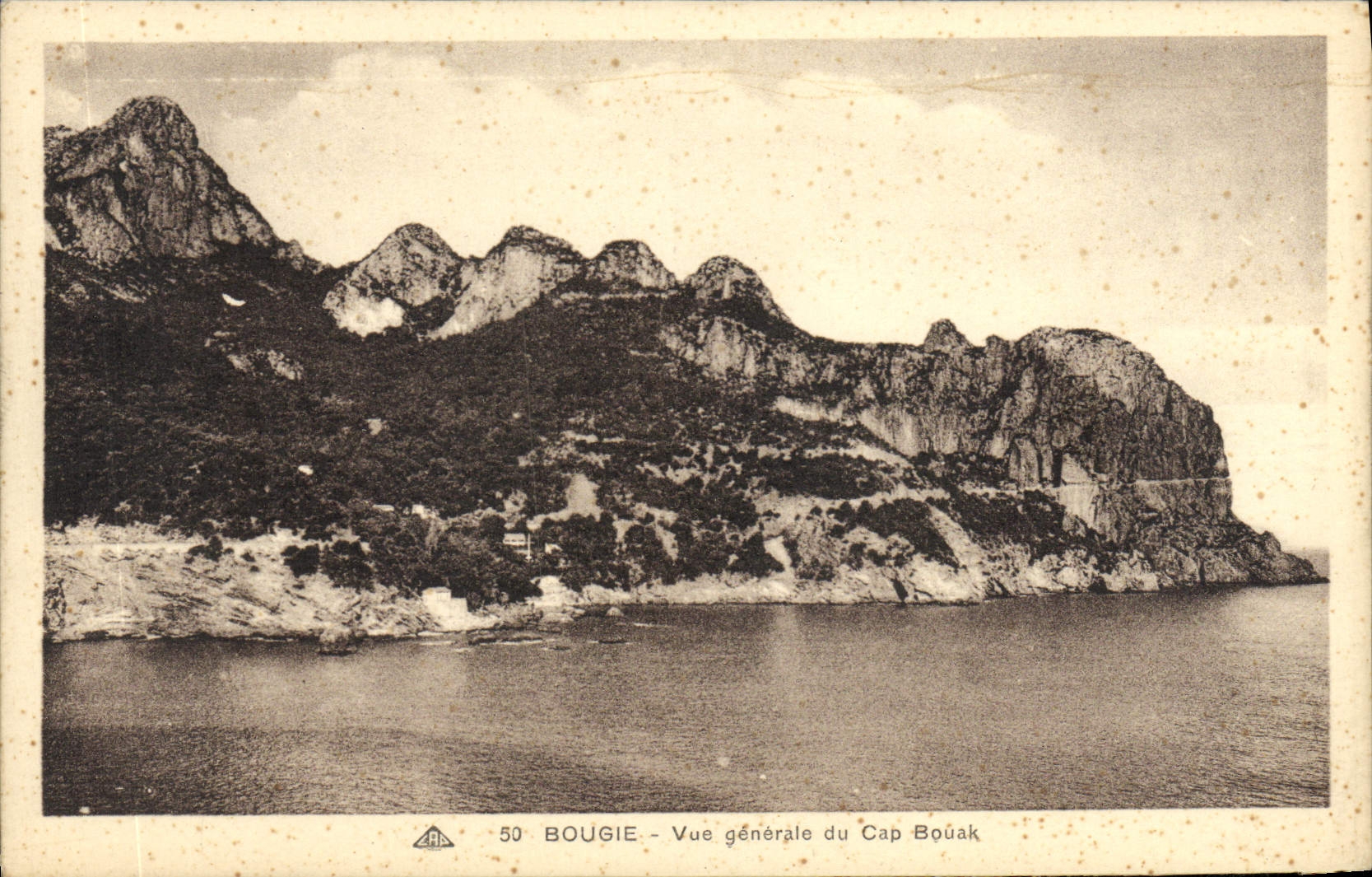 CPA Bougie Vue Generale du Cap Bouak