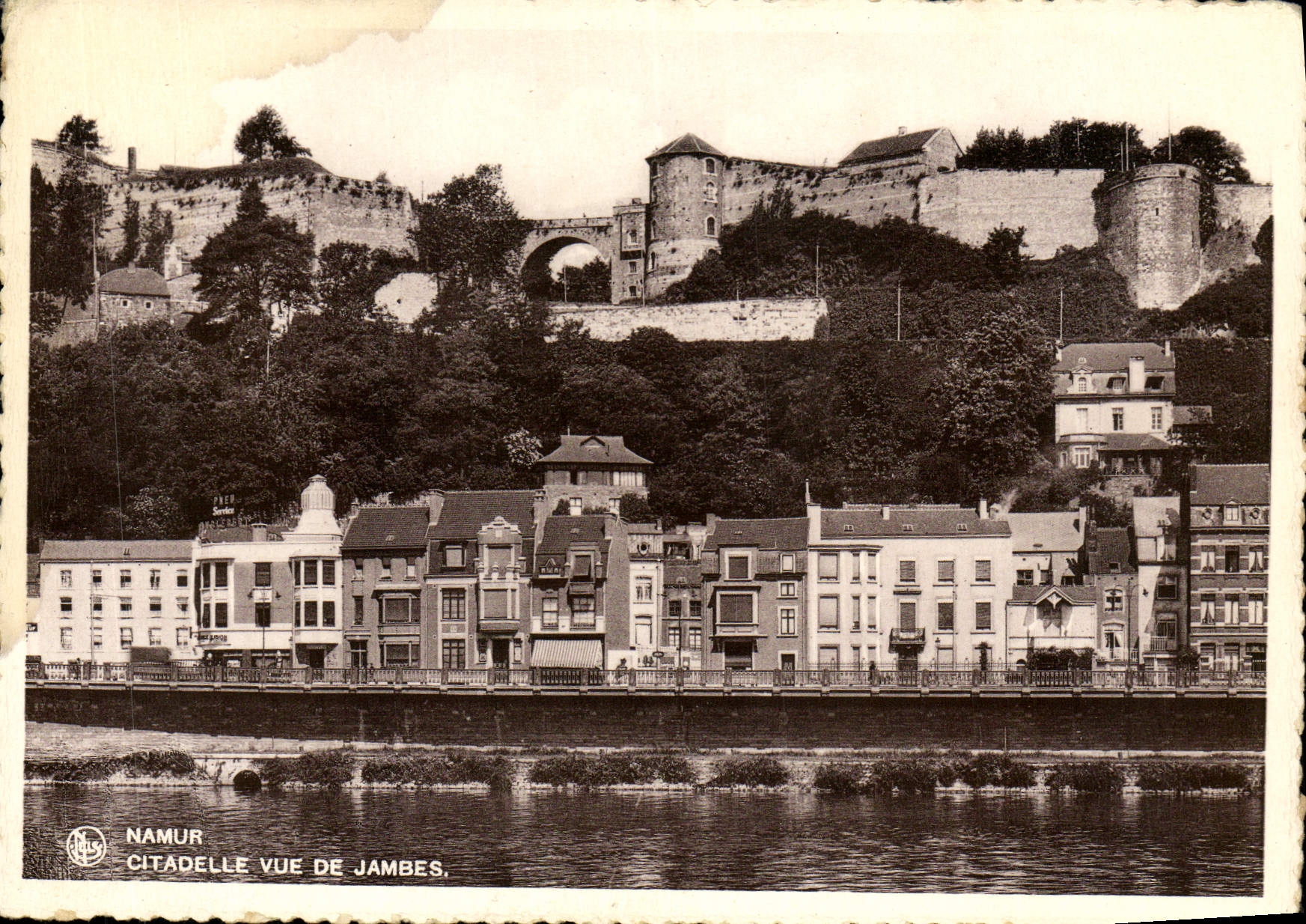 VINTAGE POSTCARD Dining Namur Citadel Seen On Legs