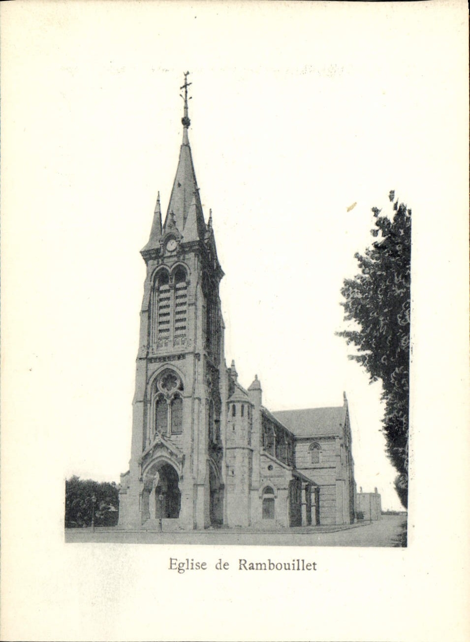 CPA Eglise De Rambouillet