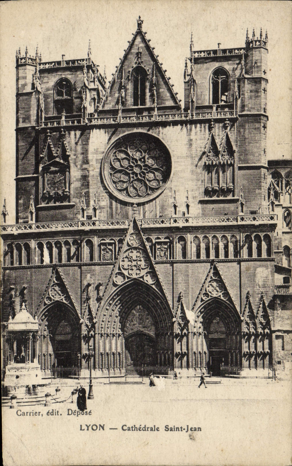 CPA Lyon Cathedrale Saint Jean