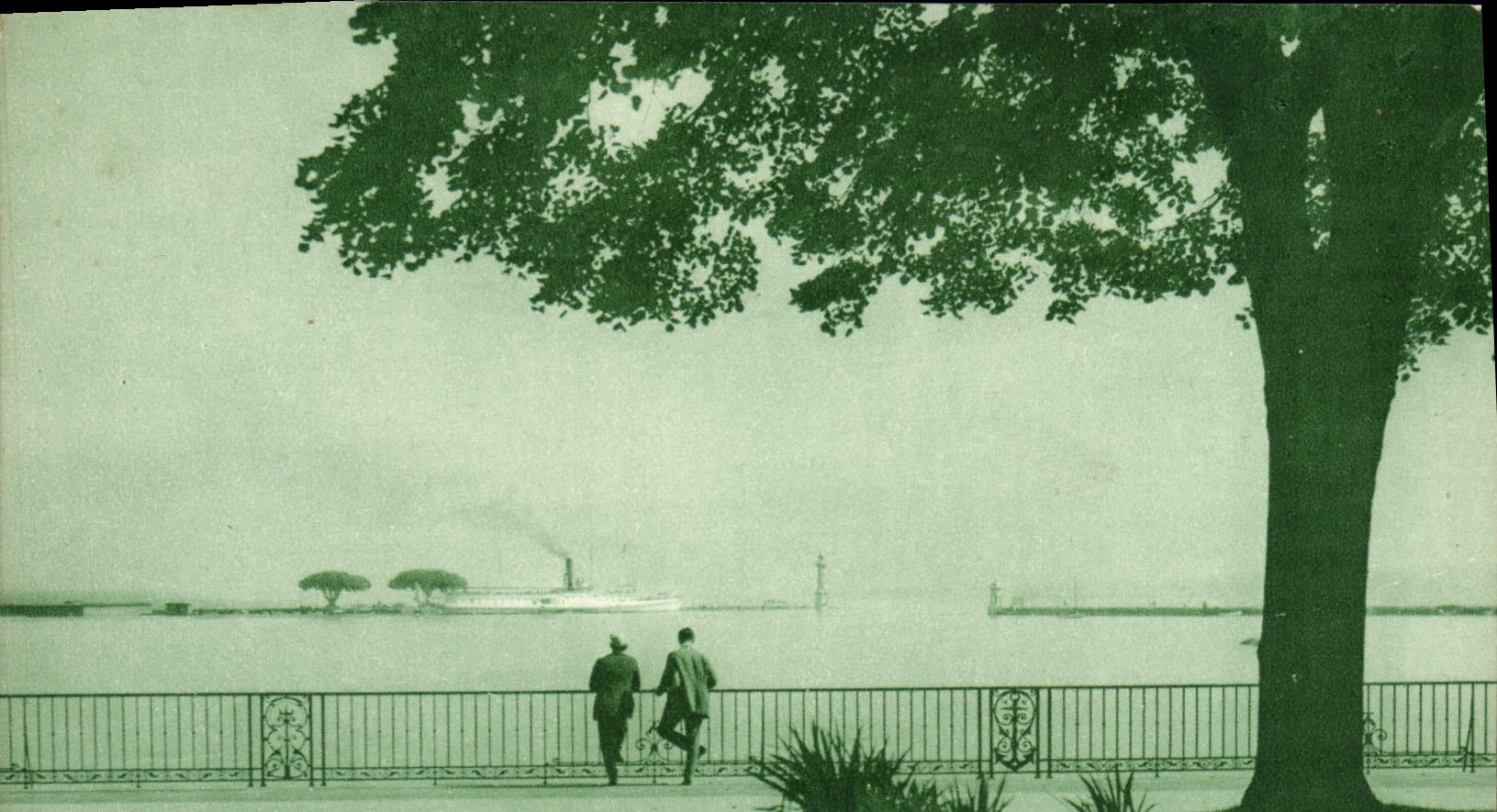 CPA Geneve Promenade du jardin anglais et la rade