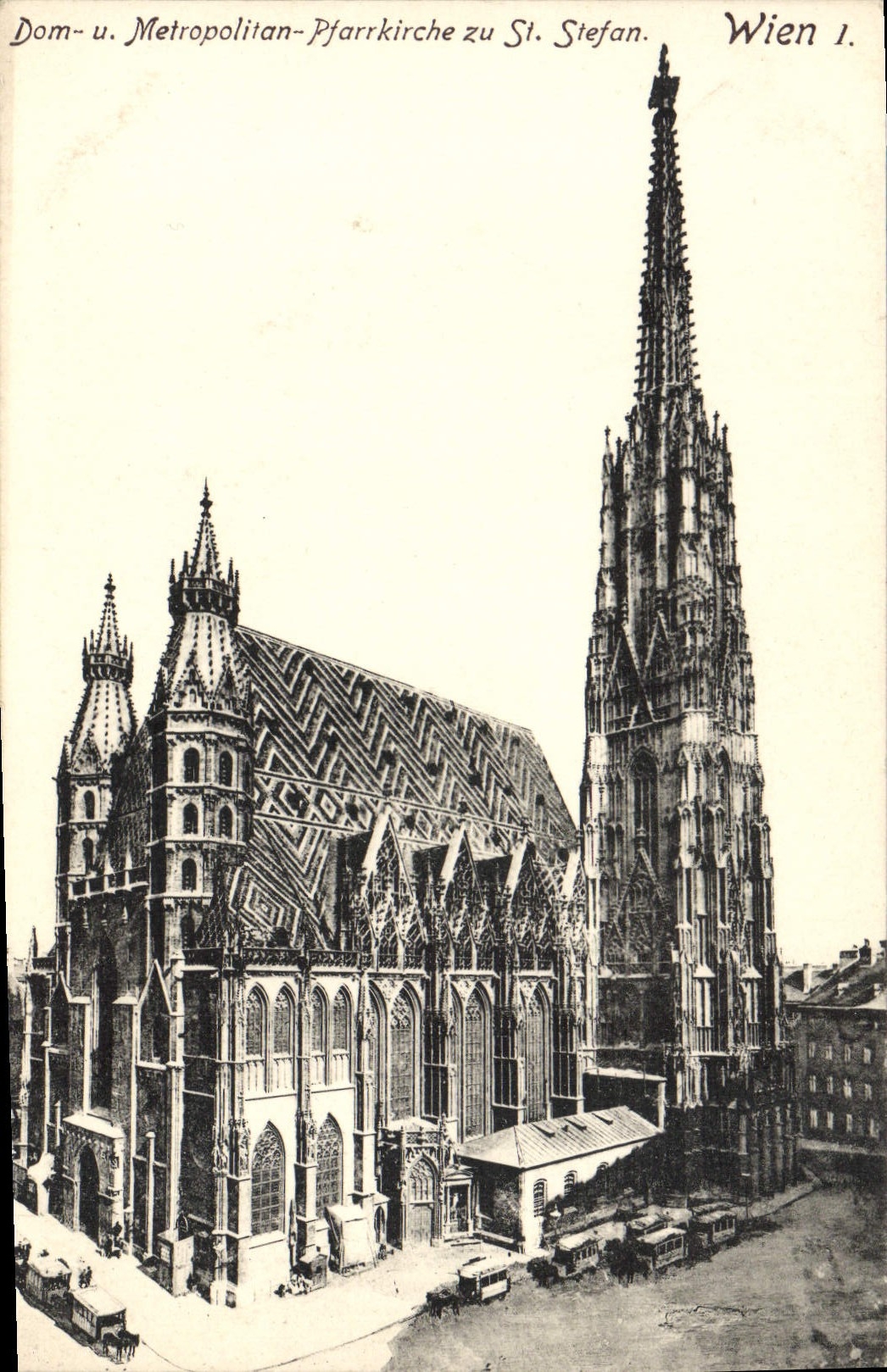 CPA Wien Dom Metropolitan Pfarrkirche 