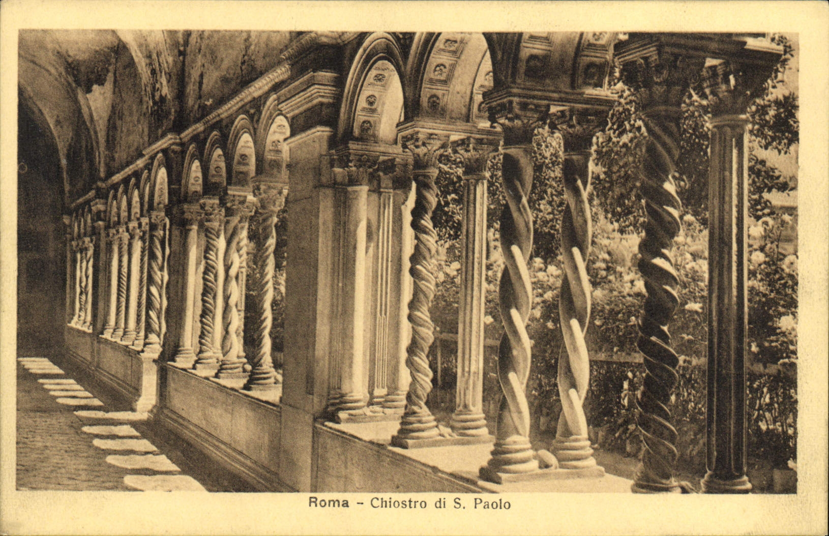 CPA Roma Chiostro di S Paolo
