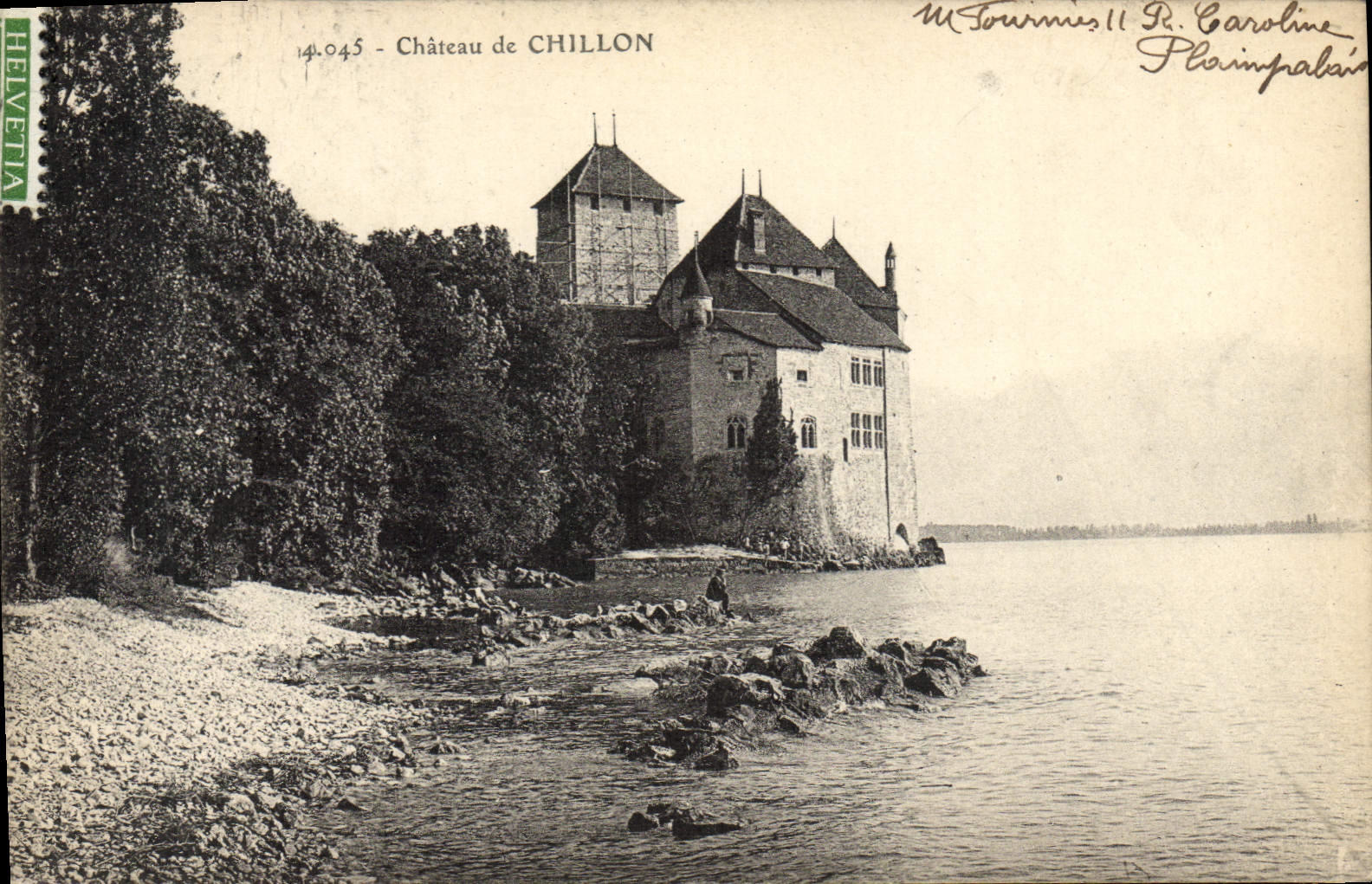 CPA Chateau de Chillon
