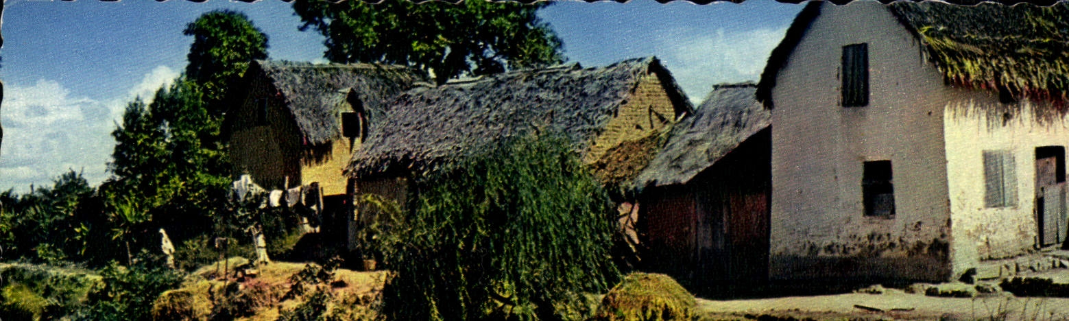 MODERN CARD Typical Imerina Village