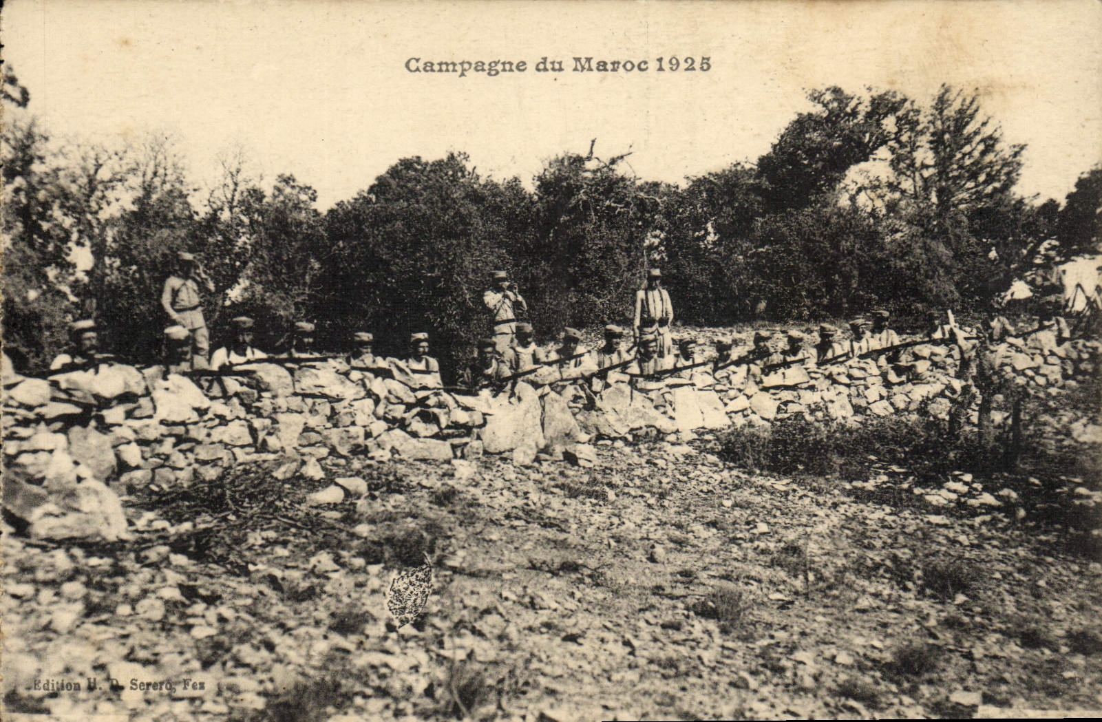 CPA Campagne du Maroc 1925 Militaria