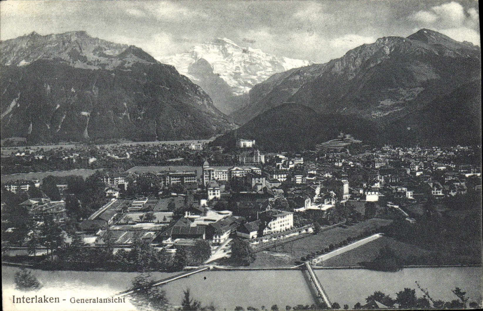 CPA Interlaken Generalansicht