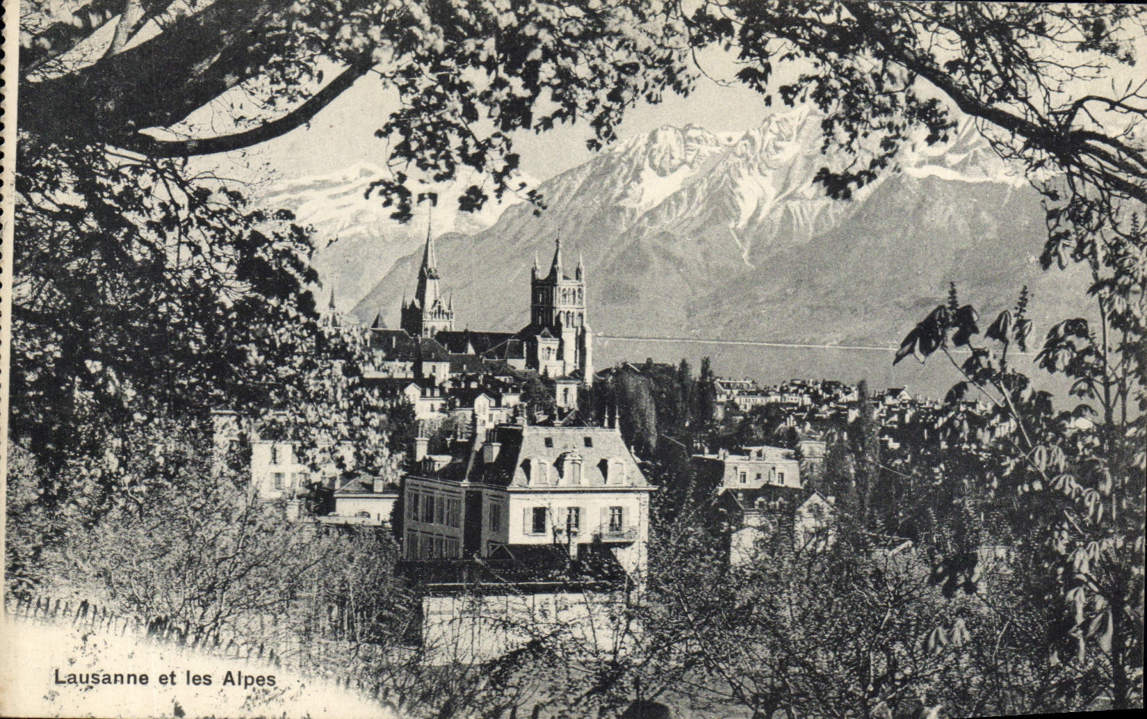 CPA Lausanne et les Alpes