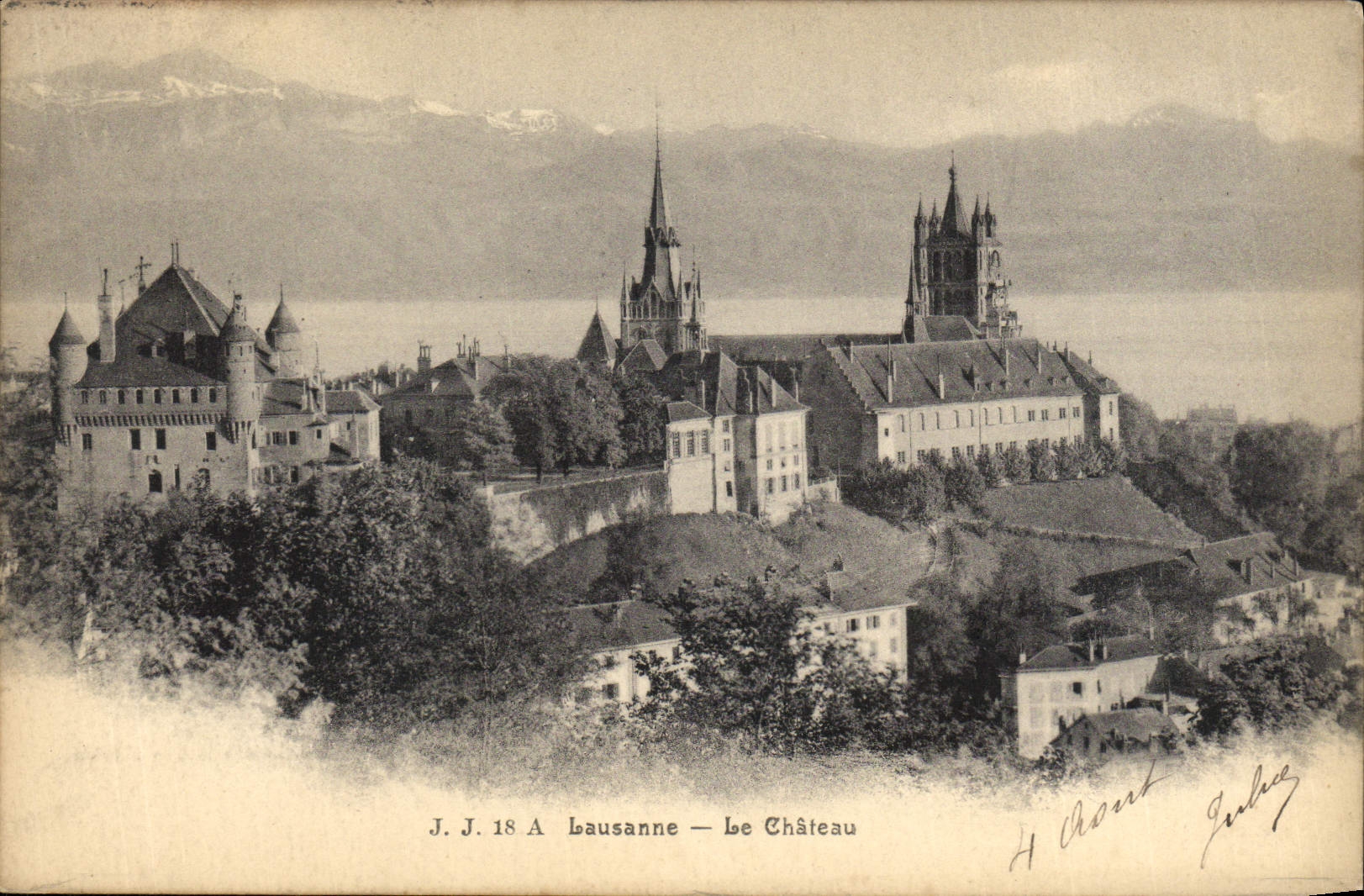 CPA Lausanne Le Chateau