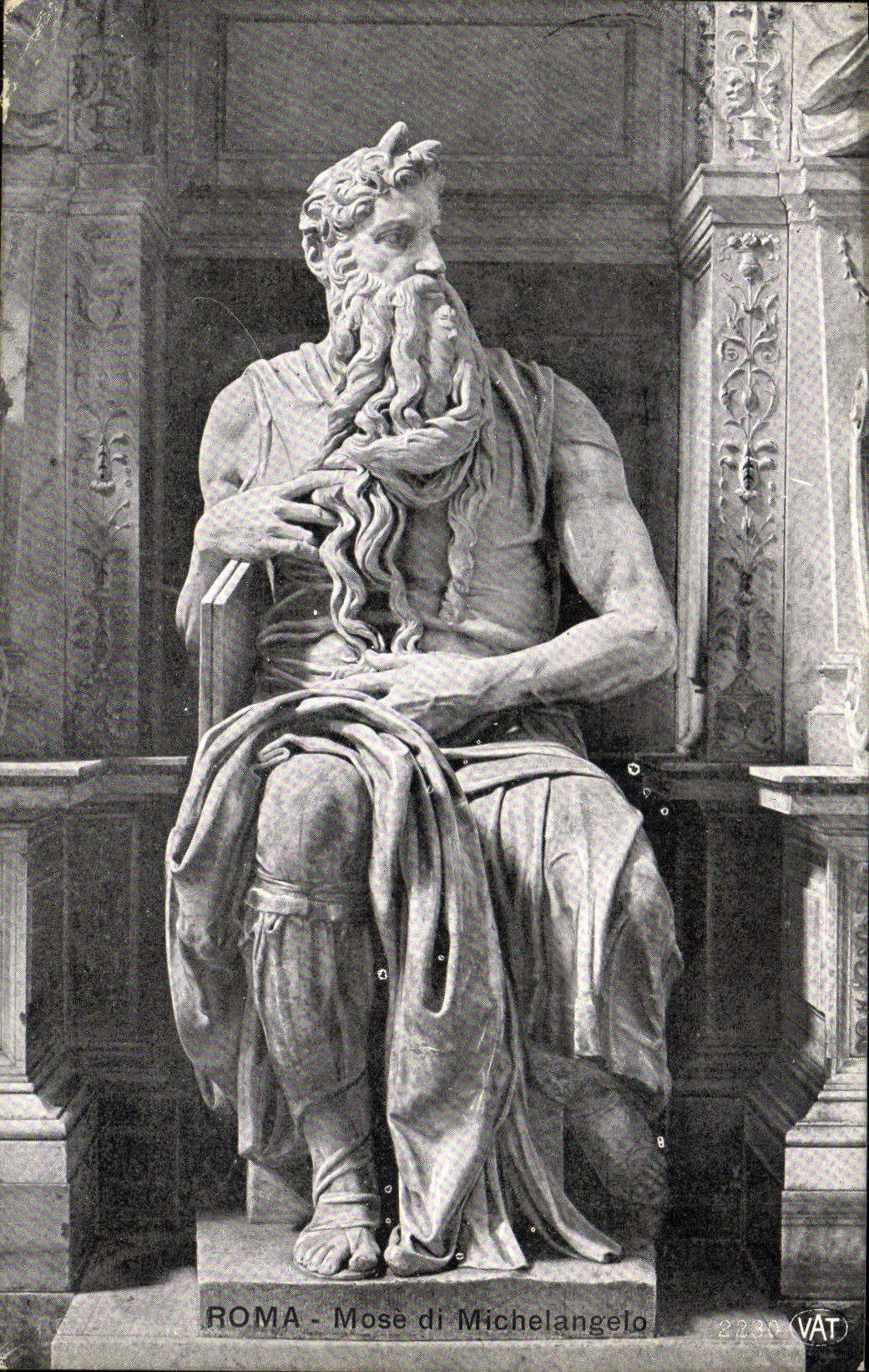 CPA Roma Mose di Michelangelo