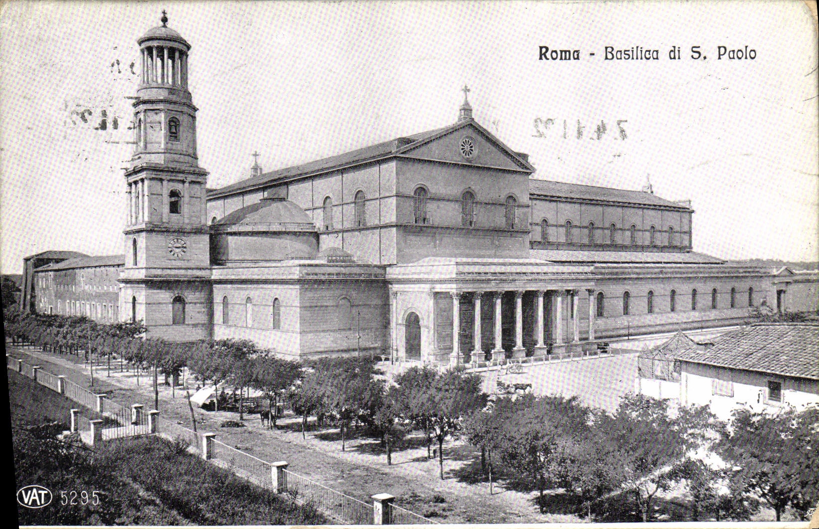 CPA Roma Basilica di S Paolo