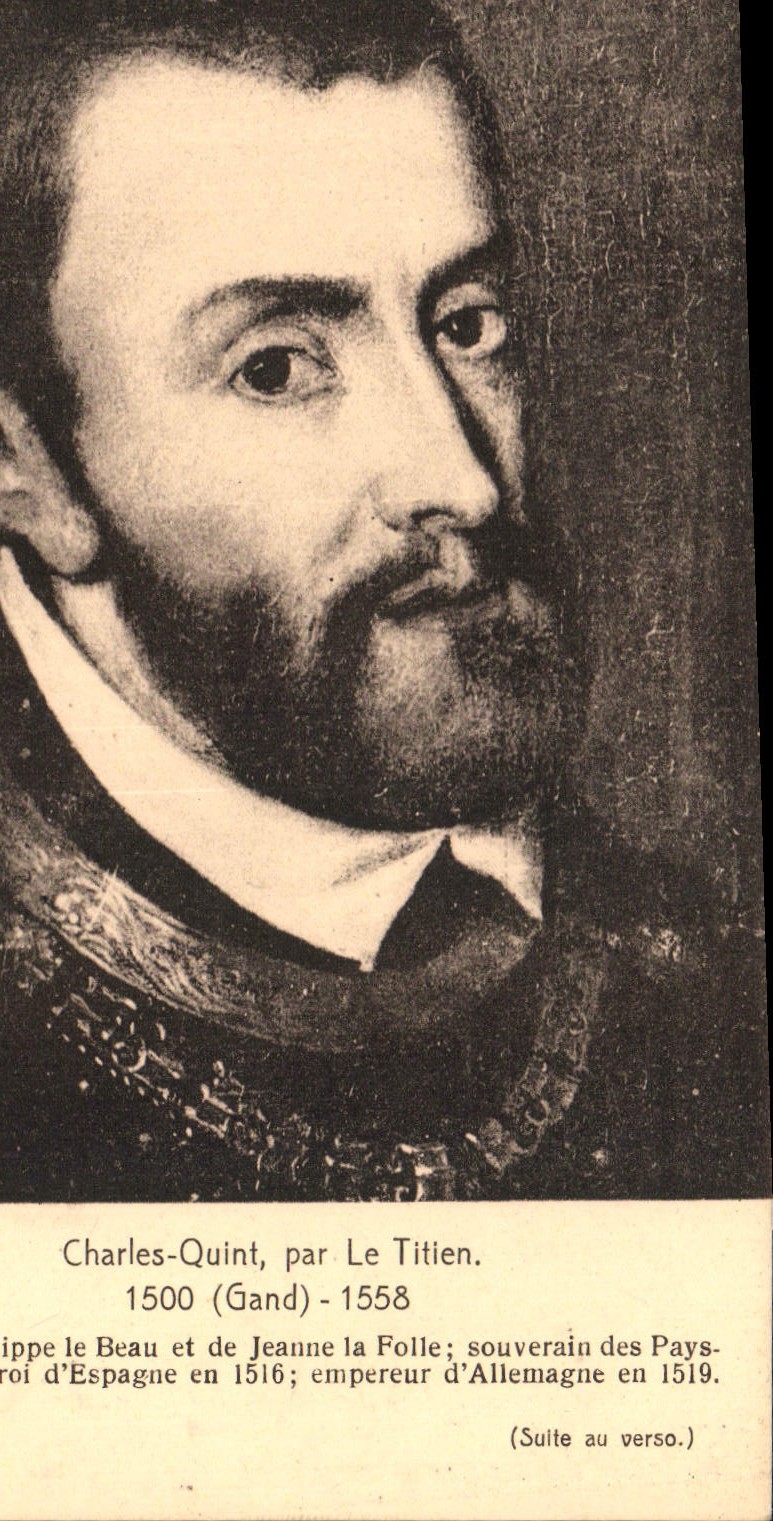 CPA Charles Quint Par le Titien
