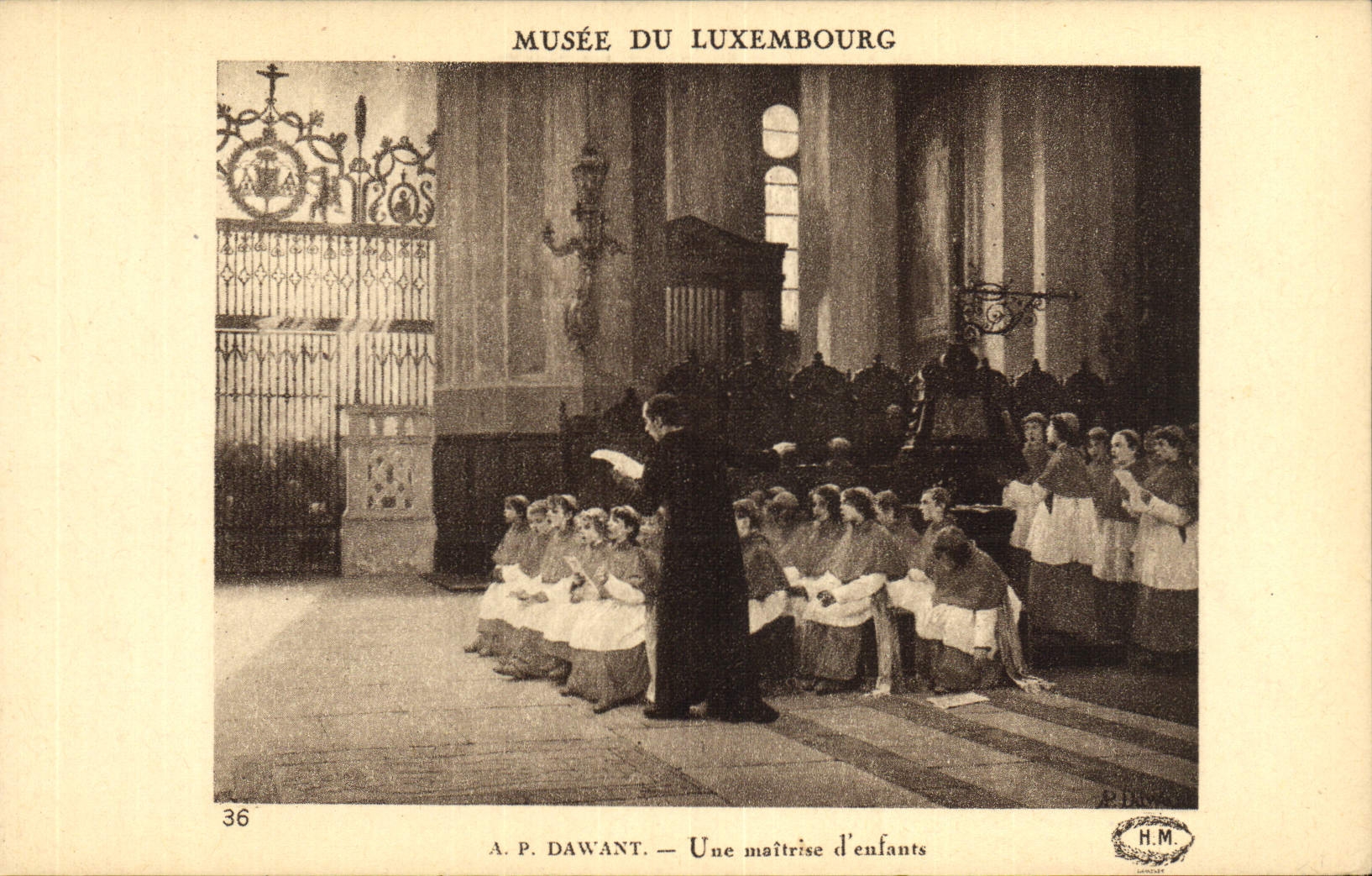 Museo de la POSTAL de la VENDIMIA de Luxemburgo Dawant un control de niños