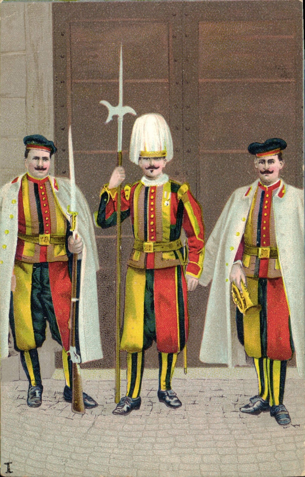 CPA Roma Soldats Militaria 