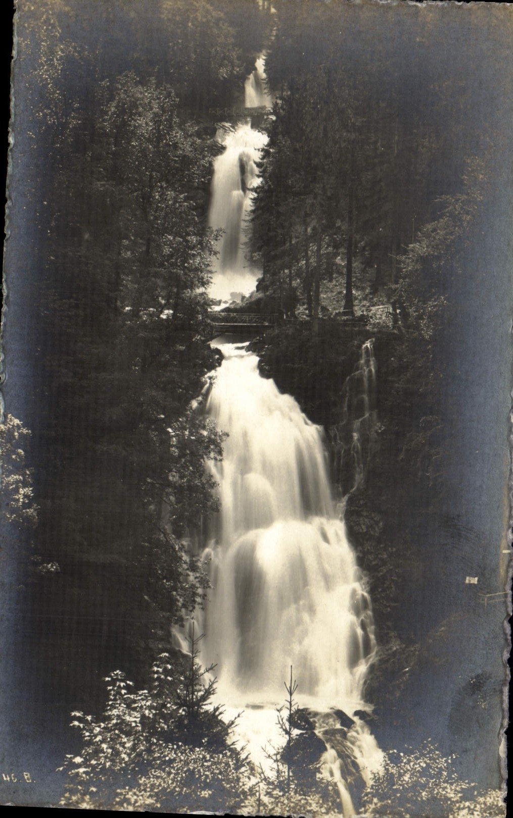 VINTAGE POSTCARD Giessbach EIB Brienz