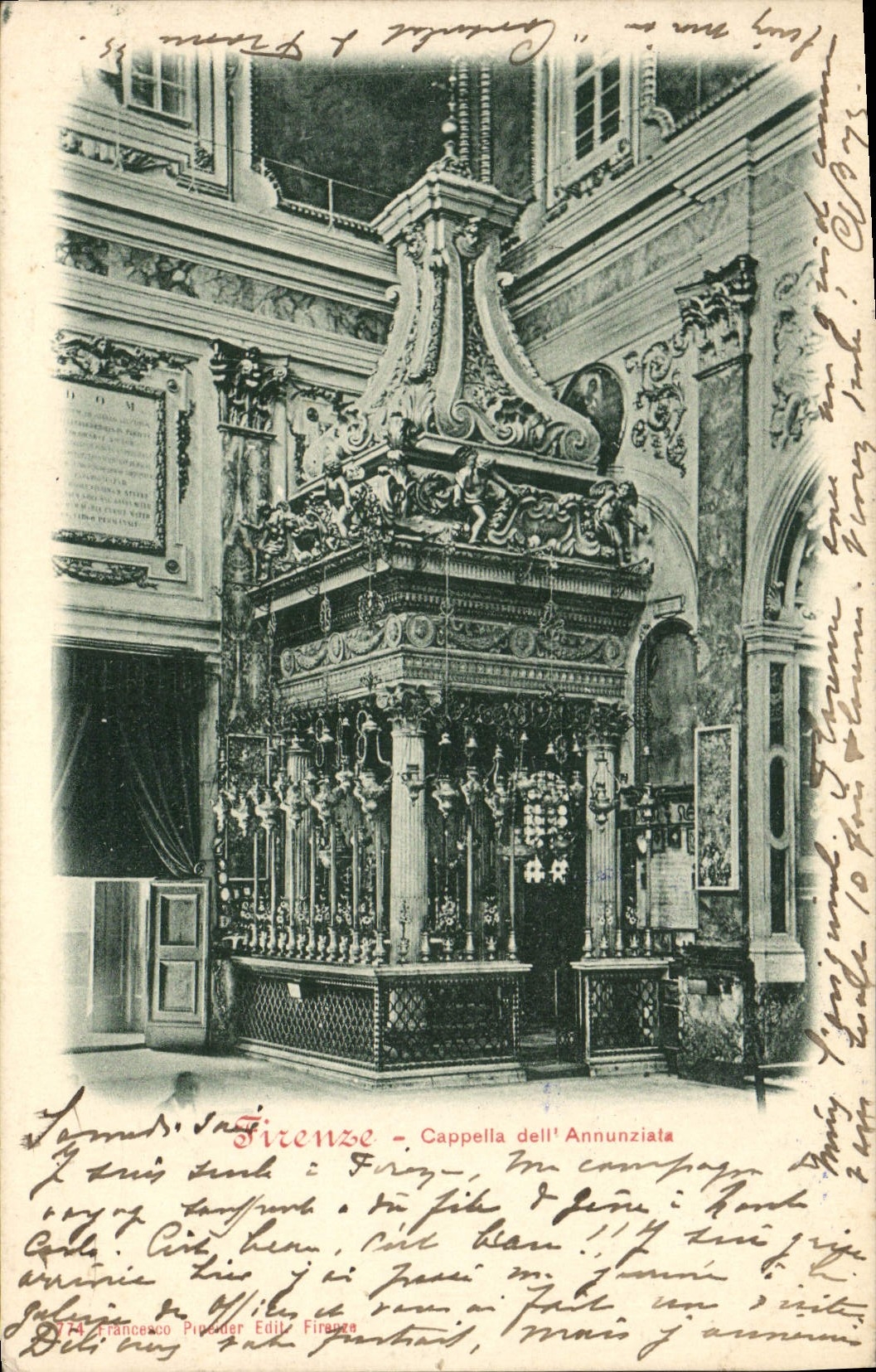 CPA Firenze Cappella Dell Annuziafa