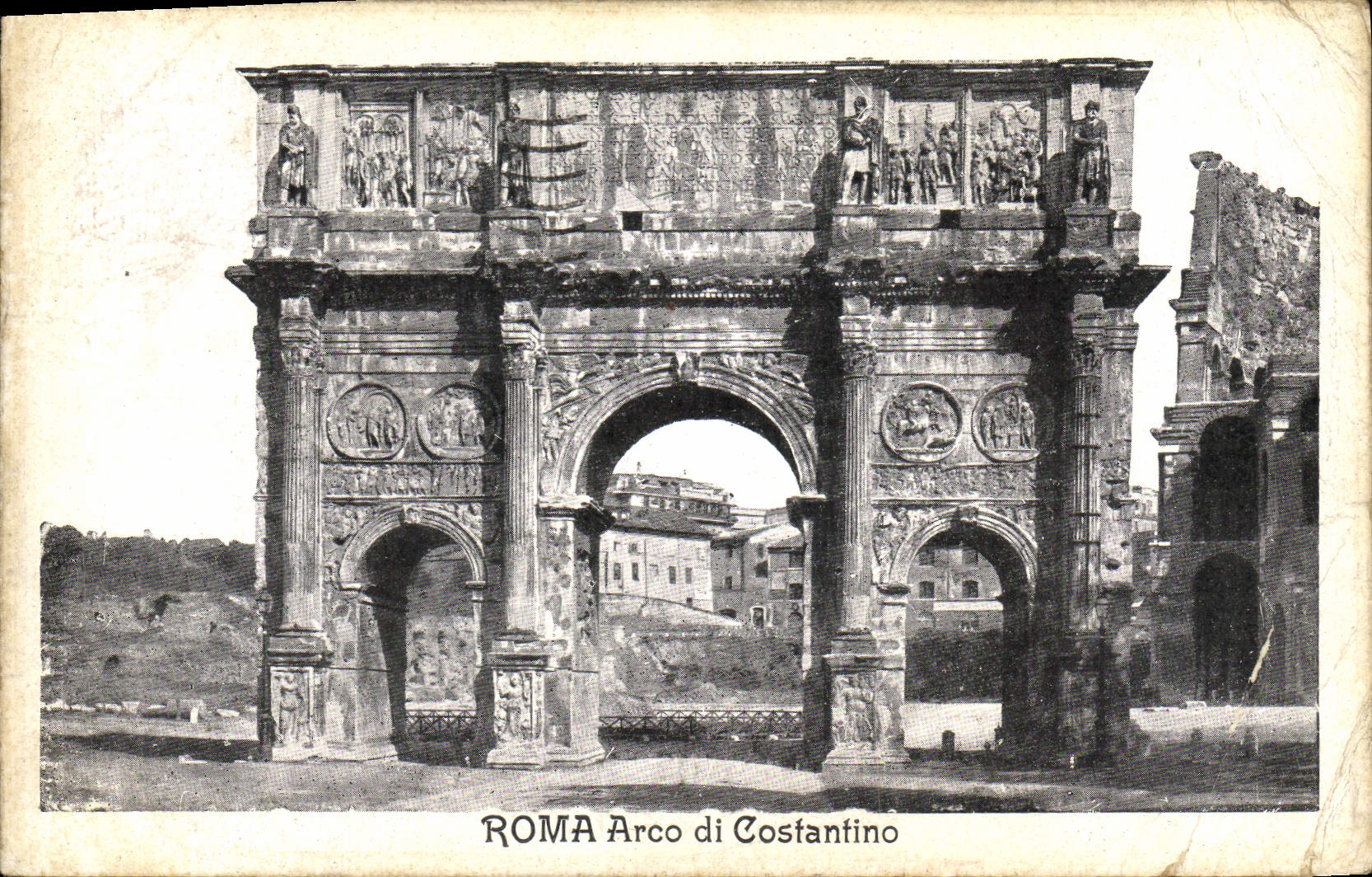 CPA Roma Arco Di Costantino