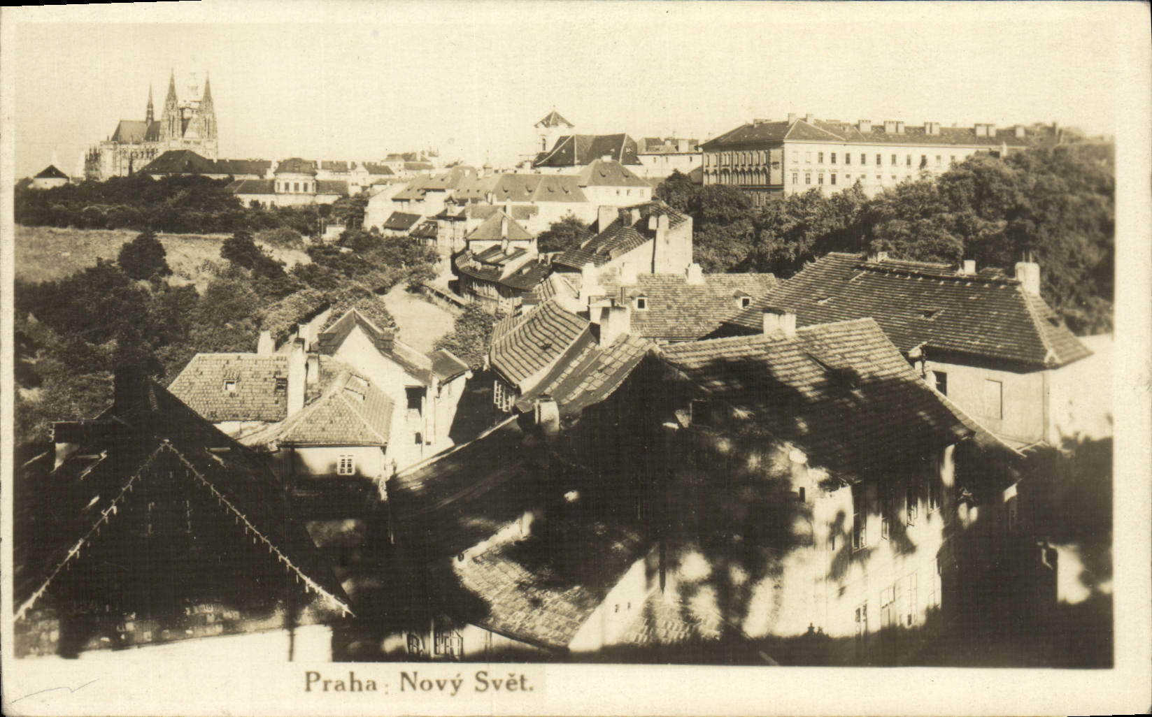 POSTAL Praga Novy Svet de la VENDIMIA