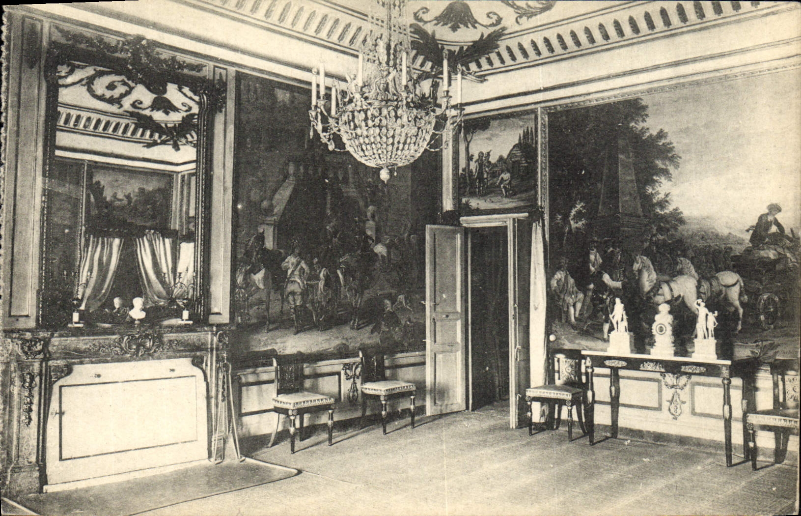 CPA El Pardo Palacio Real Tapices De Wouwerman